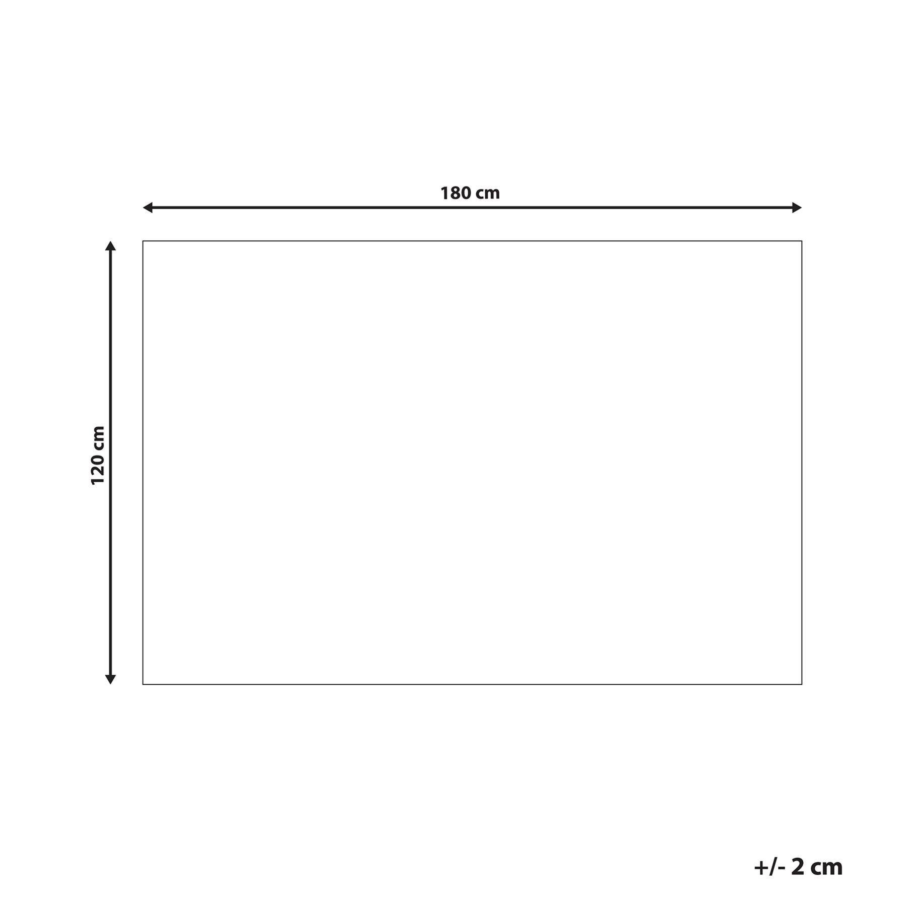 Beliani-RHEA-Verzwaringsdeken hoes-Wit-120 x 180 cm-Polyester