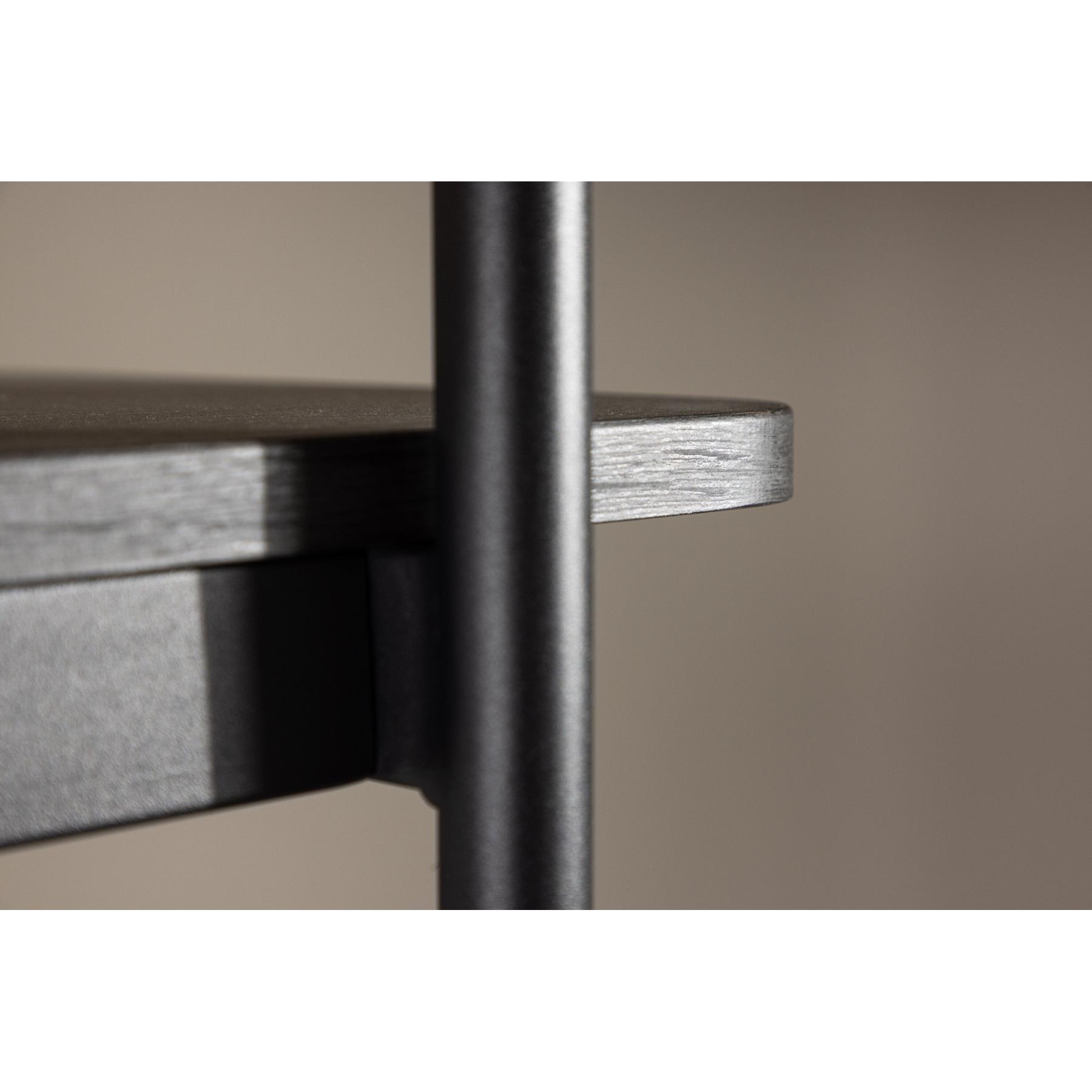 Rebellenclub Nuku Open Kast 190cm - Zwart