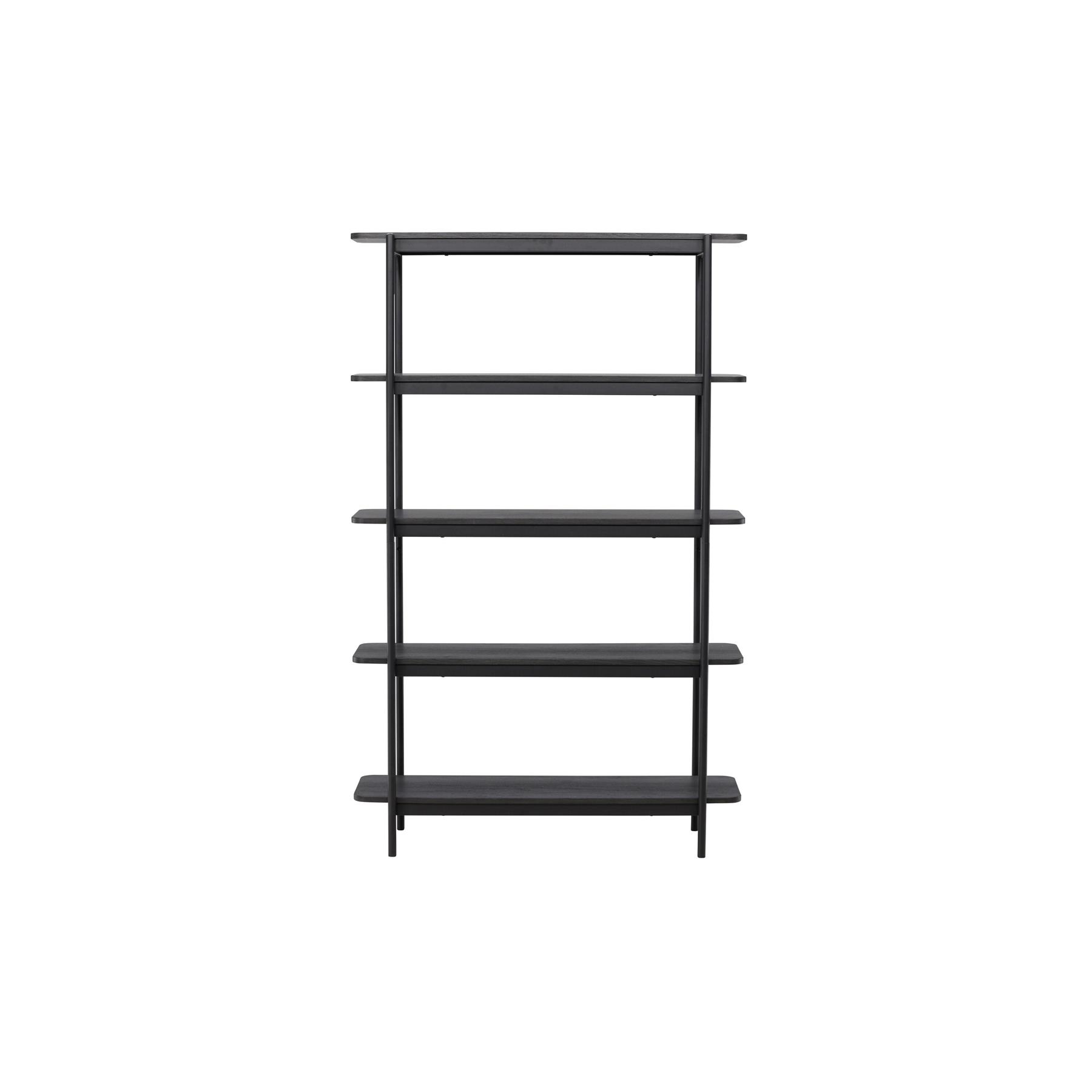 Rebellenclub Nuku Open Kast 190cm - Zwart