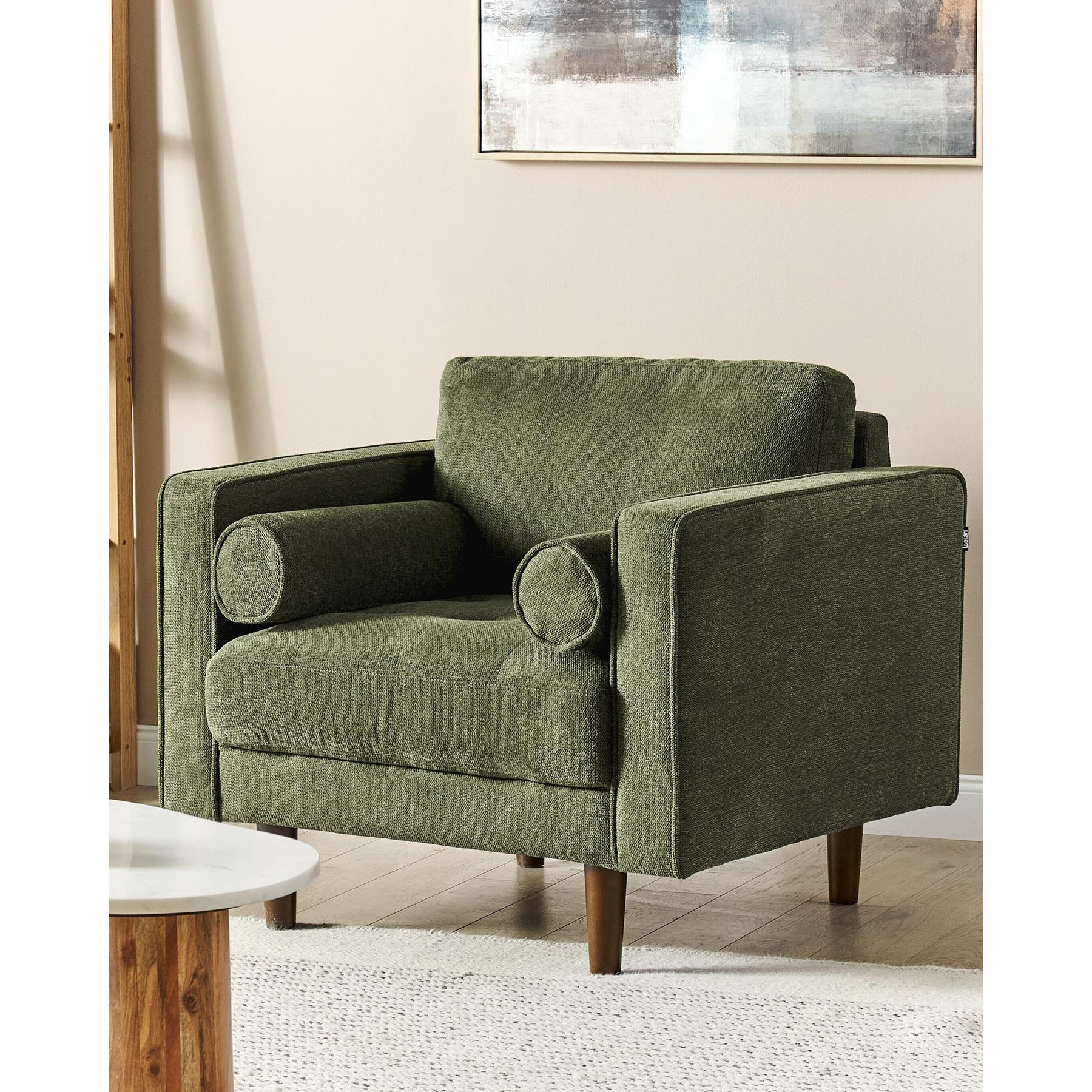 Beliani - NURMO - Fauteuil - Groen - Polyester