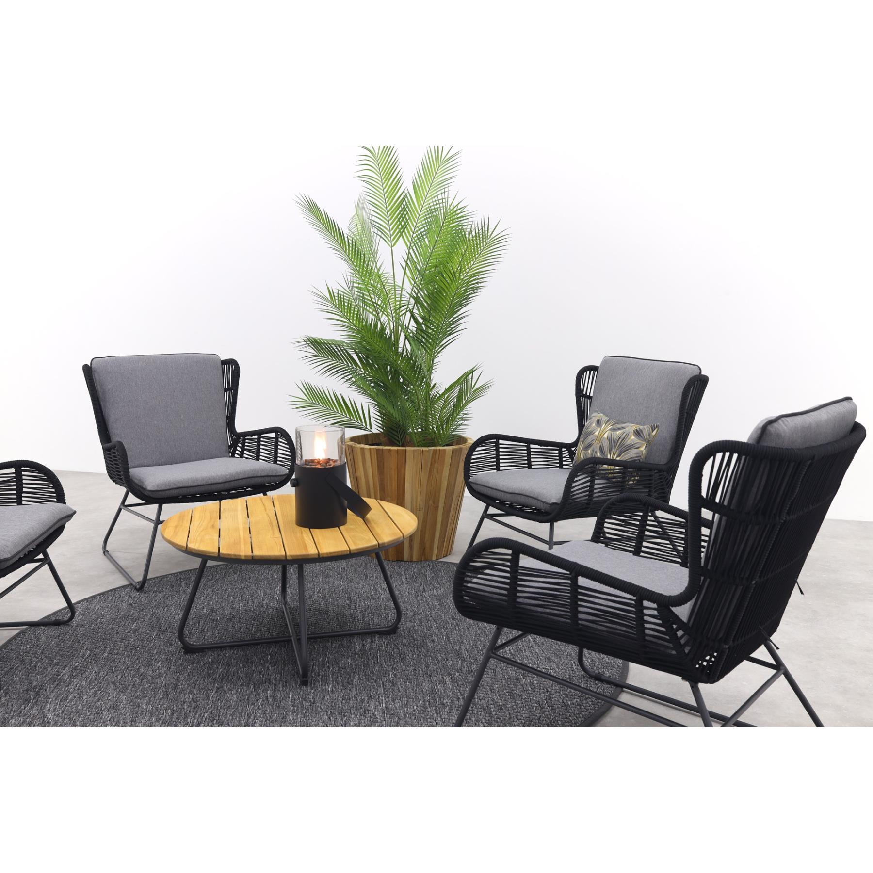 Exotan Grace stoel loungeset - 5-delig