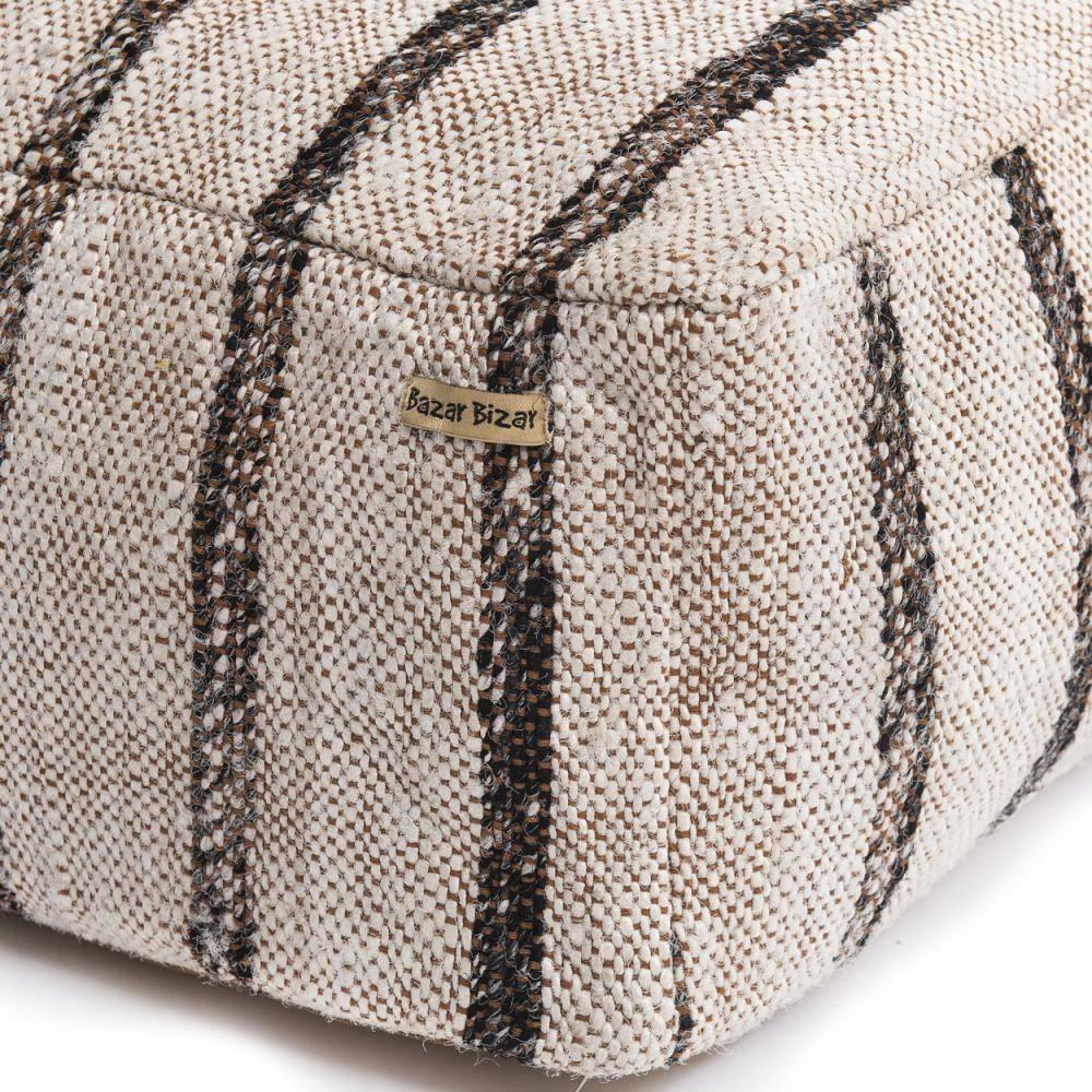 The Oh My Gee Pouffe - Bohemian White