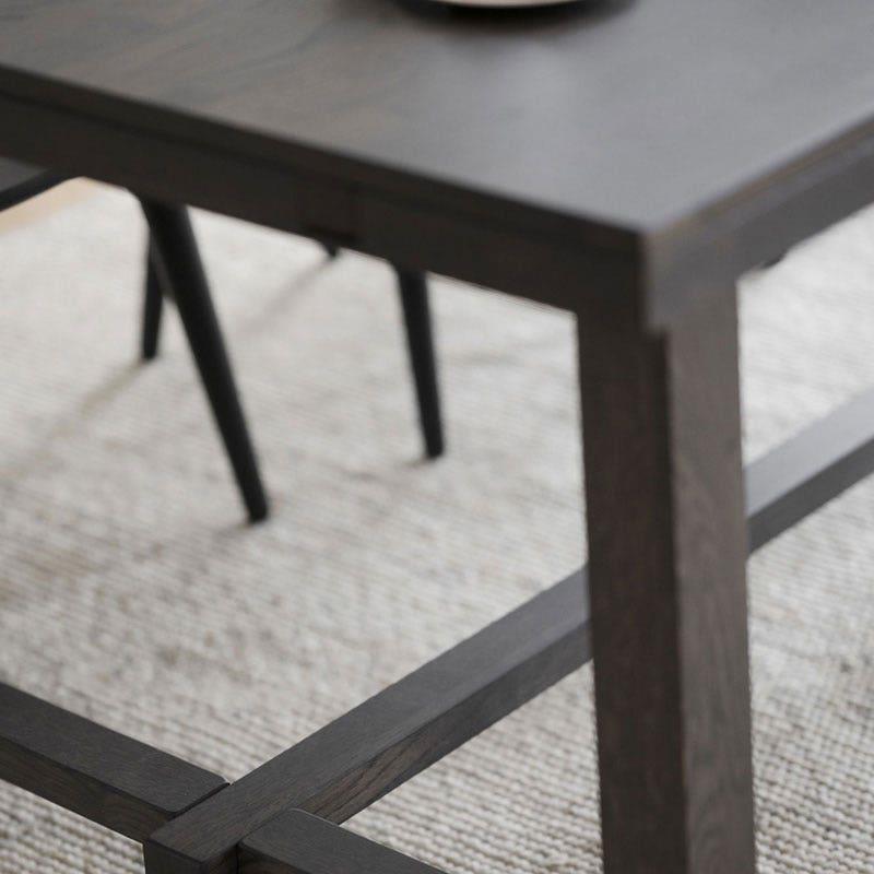 Rowico Home Brooklyn Houten Eettafel 170 x 95 cm - Donker Eiken
