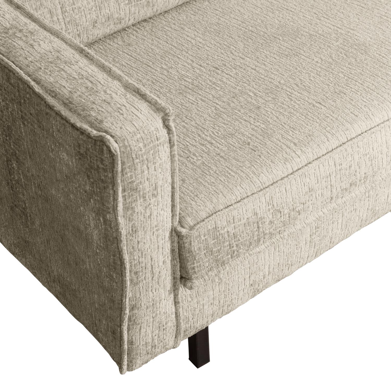 WOOOD Hoekbank Rechts Rodeo - Velvet - Wheatfield - 85x266x213