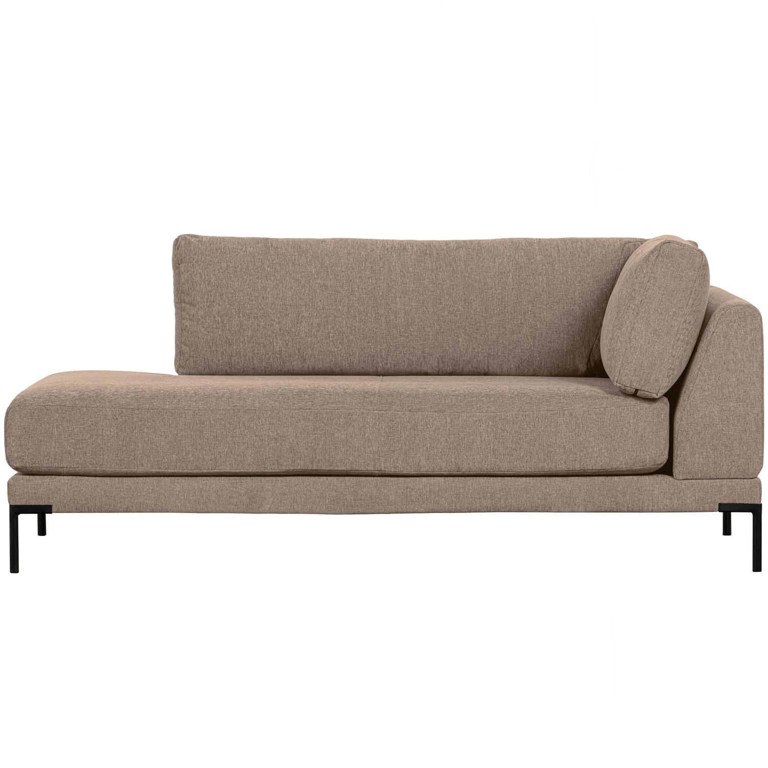 vtwonen Couple Lounge Bank Element Links - Polyester - Mud