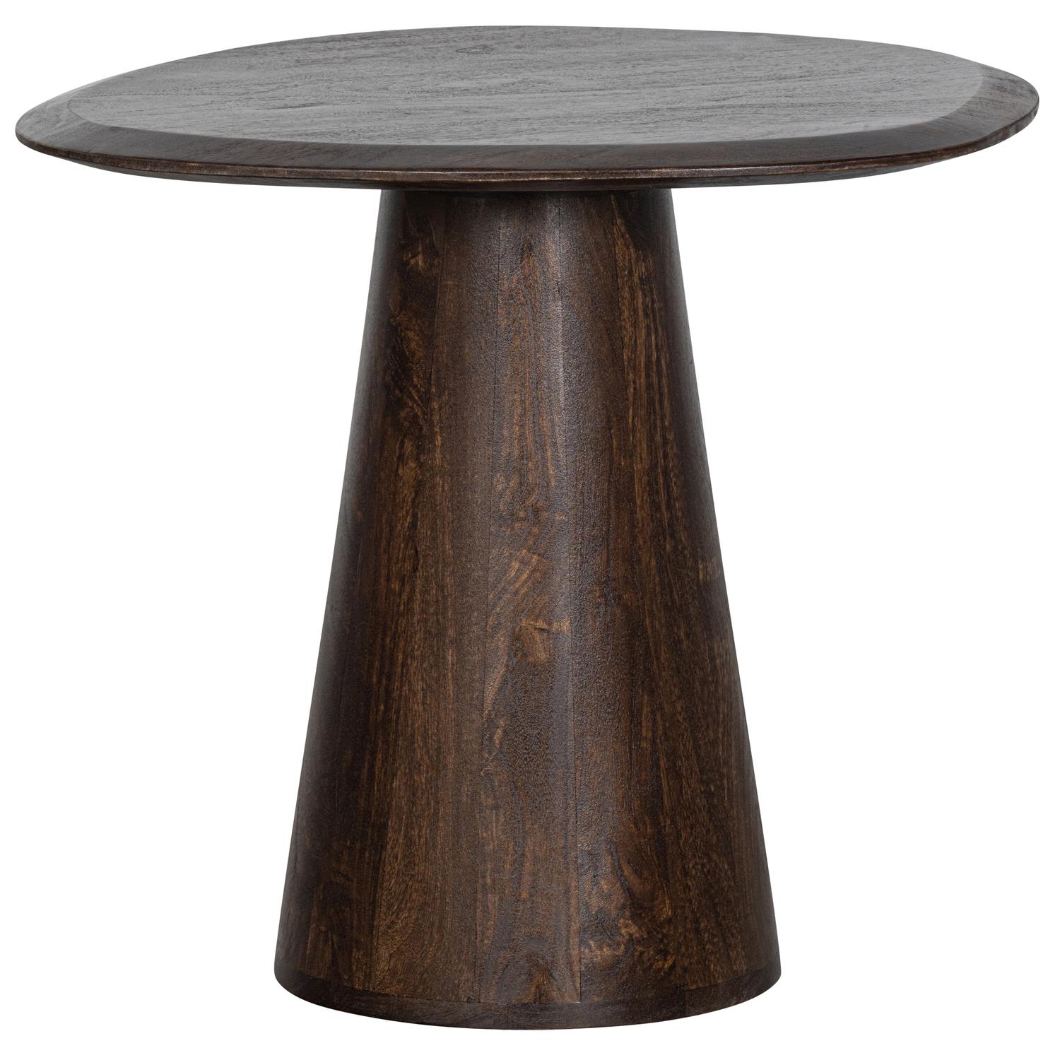 BePureHome Posture Bijzettafel - Hout - Walnoot - 52x60x50