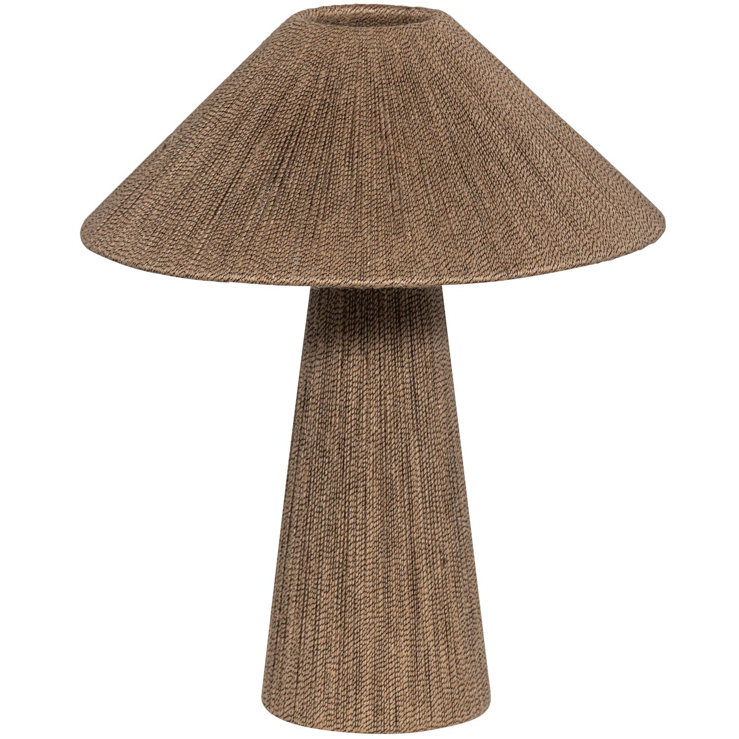 WOOOD Pepe Tafellamp - Touw - Naturel - 46x38x38