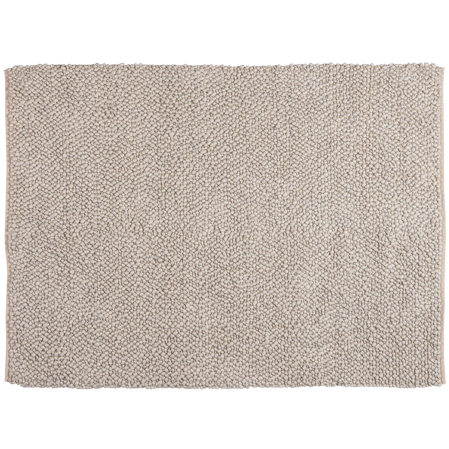 WOOOD Veld Vloerkleed - Wol - Naturel - 1x160x230
