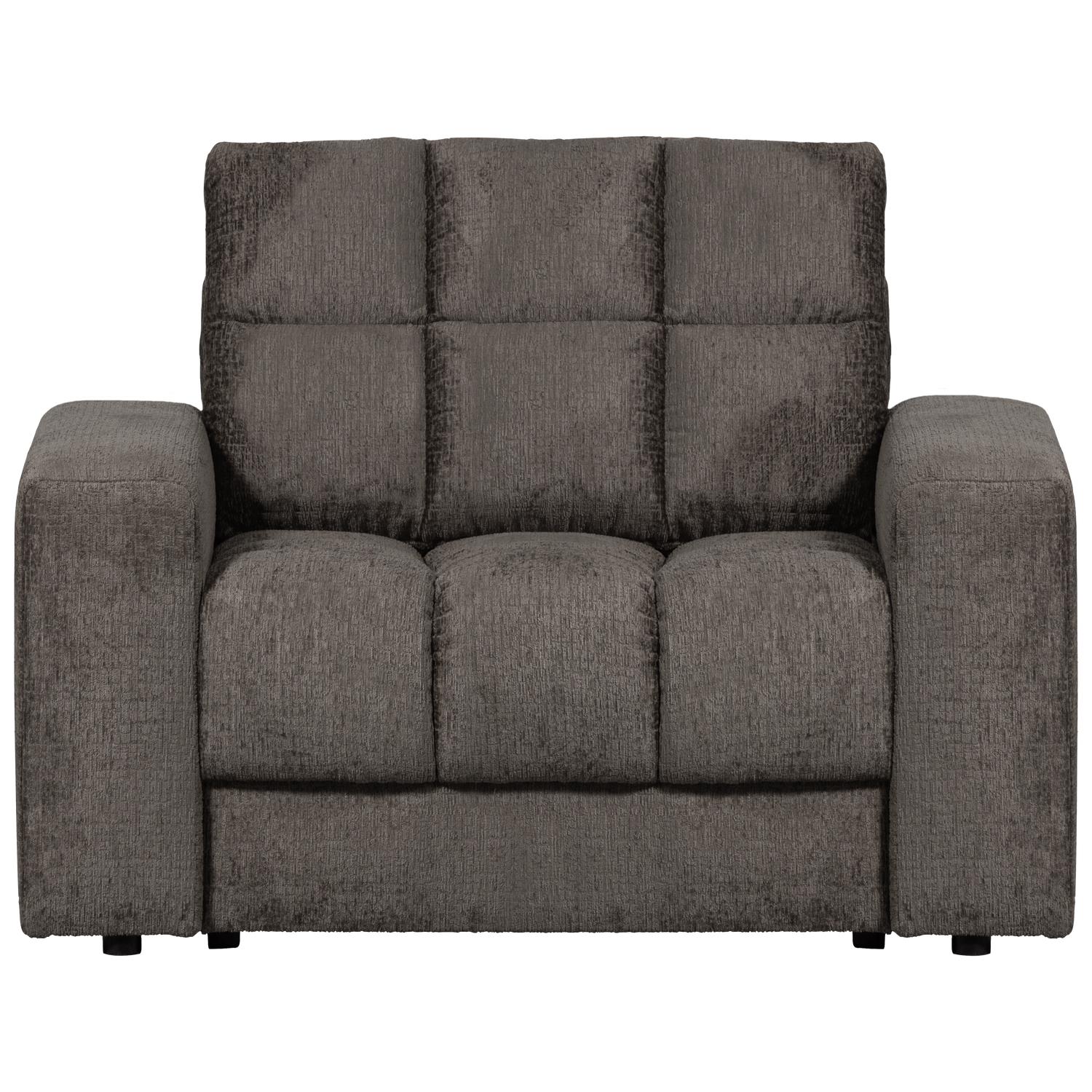 WOOOD Second Date Fauteuil - Structure Velvet - Mountain