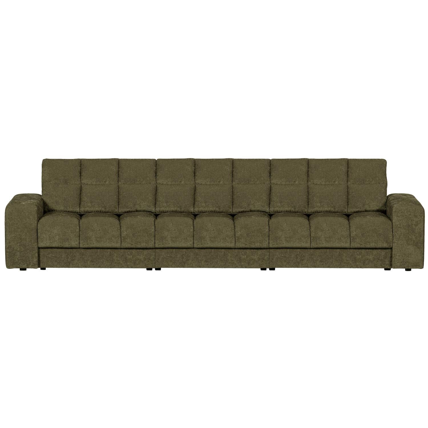 WOOOD Second Date 3-zits Bank - Vintage - Groen