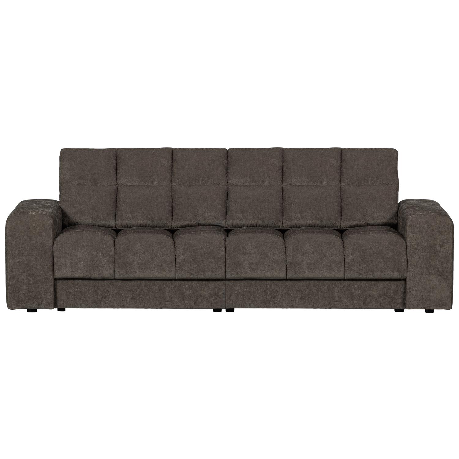 WOOOD Second Date 2-zits Bank - Vintage - Warm Grijs