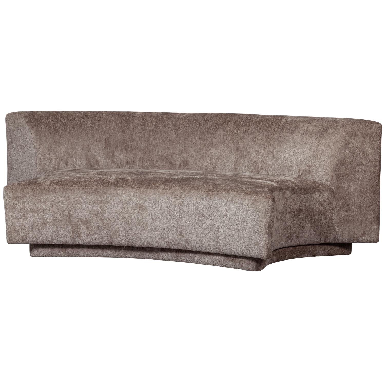 BePureHome Popular 2-zits Bankje - Polyester - Taupe - 72x215x97