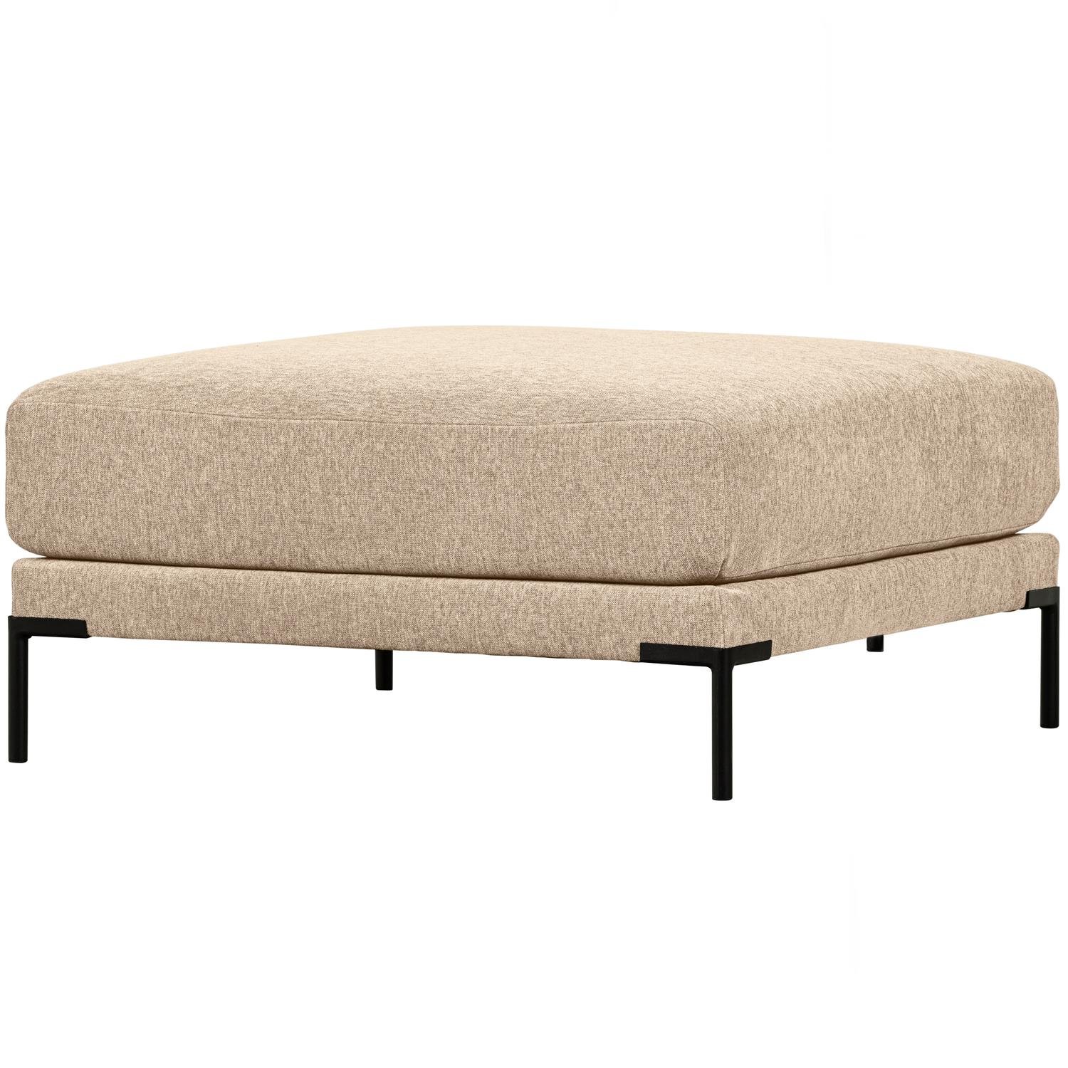 vtwonen Couple Poef - Polyester - Natural Melange - 44x100x100