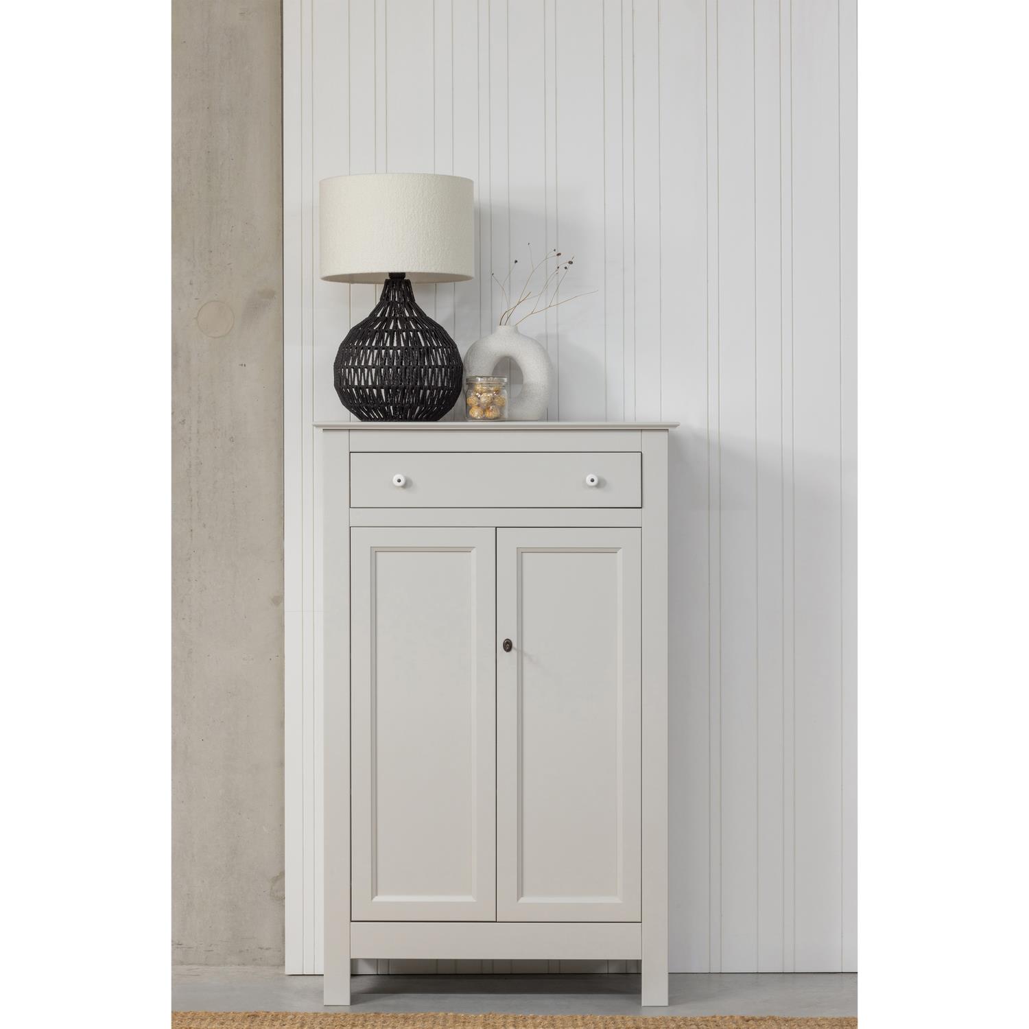 WOOOD Eva Meidenkast - Grenen - Mist - 150x93x40