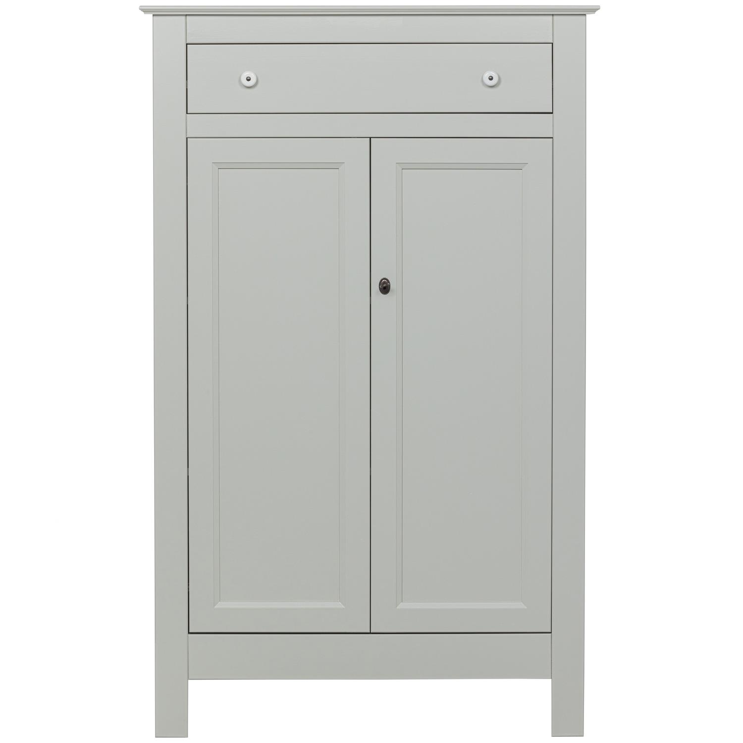 WOOOD Eva Meidenkast - Grenen - Mist - 150x93x40