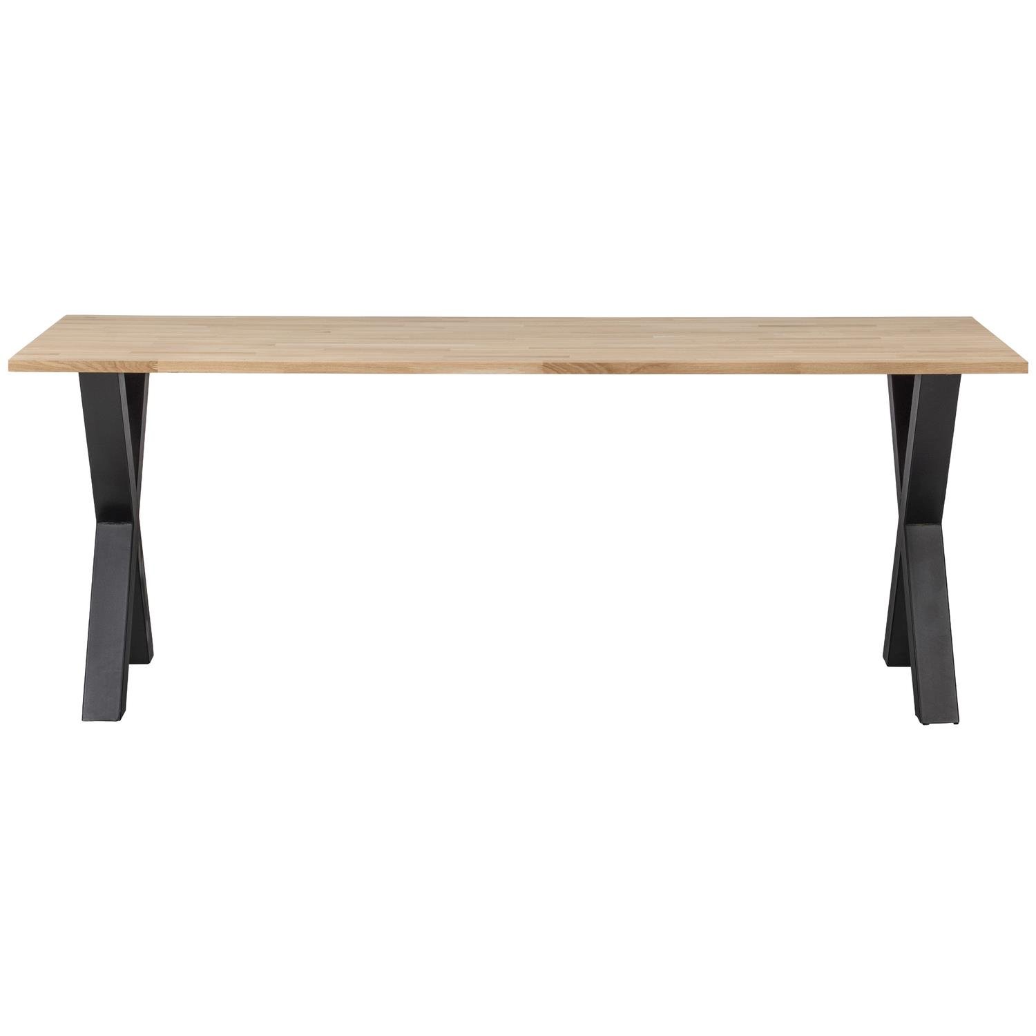 WOOOD Tablo Tafel met Alkmaar Poot - Eiken - 75x200x90
