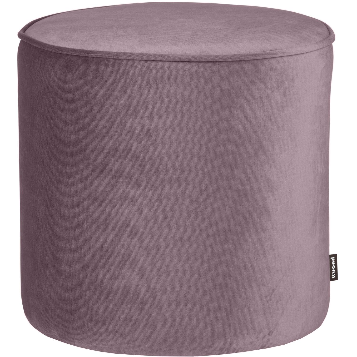 WOOOD Sara Poef Hoog - Velvet - Warm Lila - 46x46x46