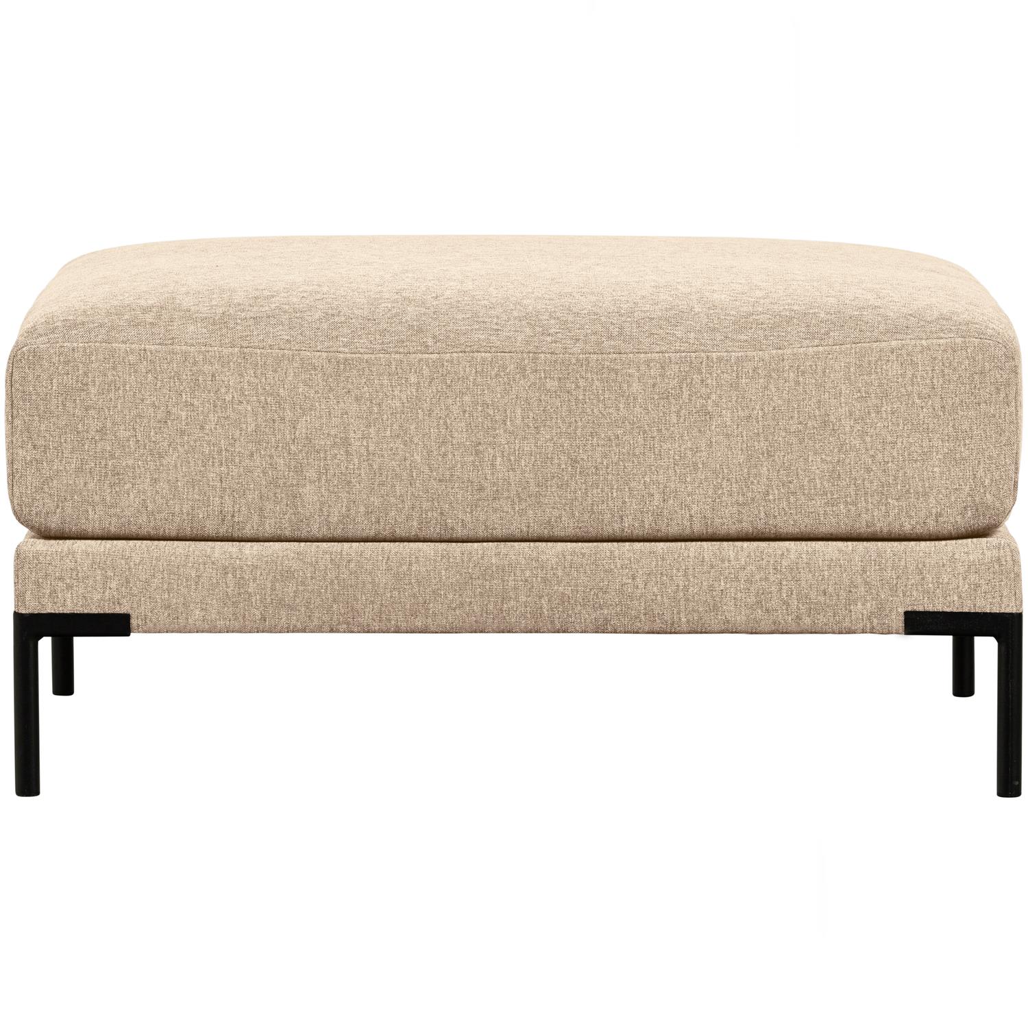 vtwonen Couple Poef - Polyester - Natural Melange - 44x50x100