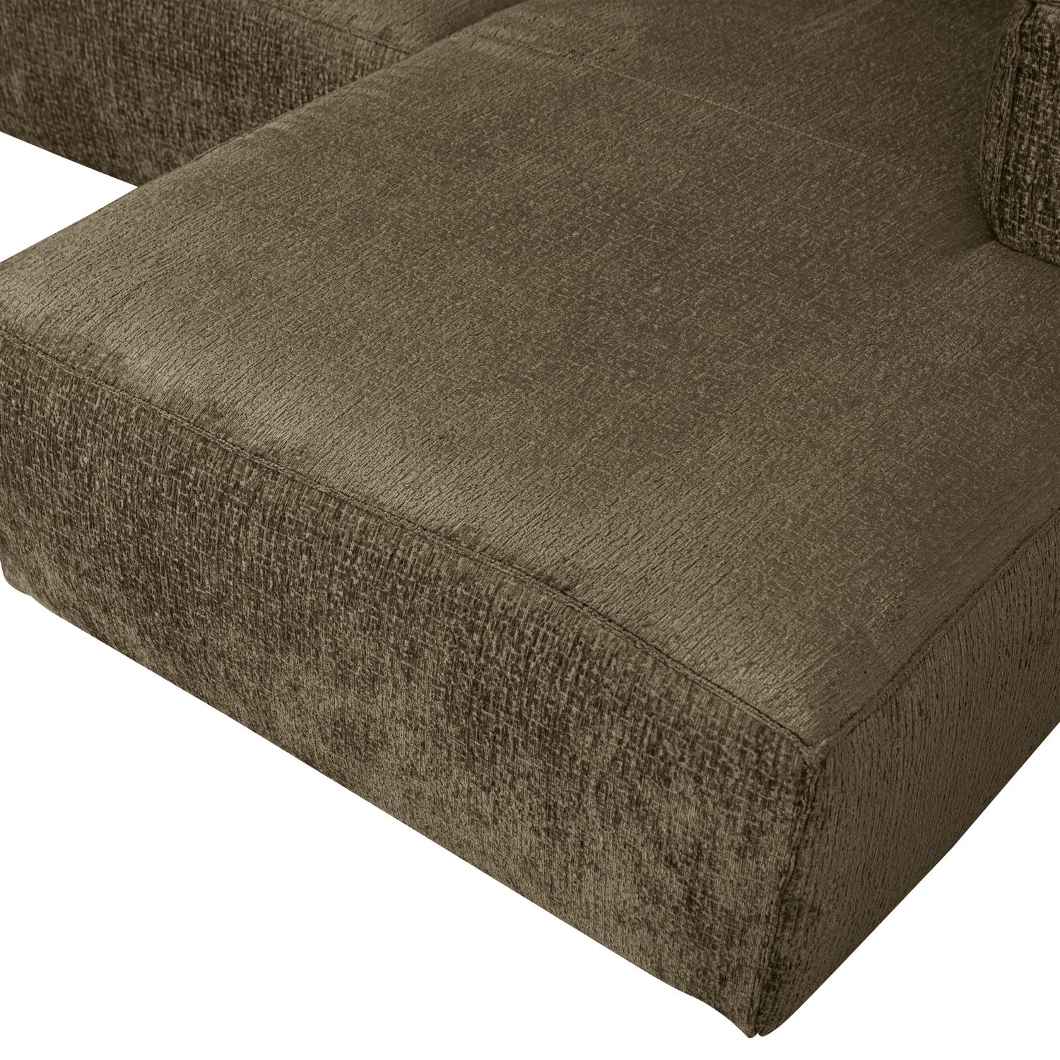 WOOOD Bean Hoekbank Rechts - Velvet - Moss 