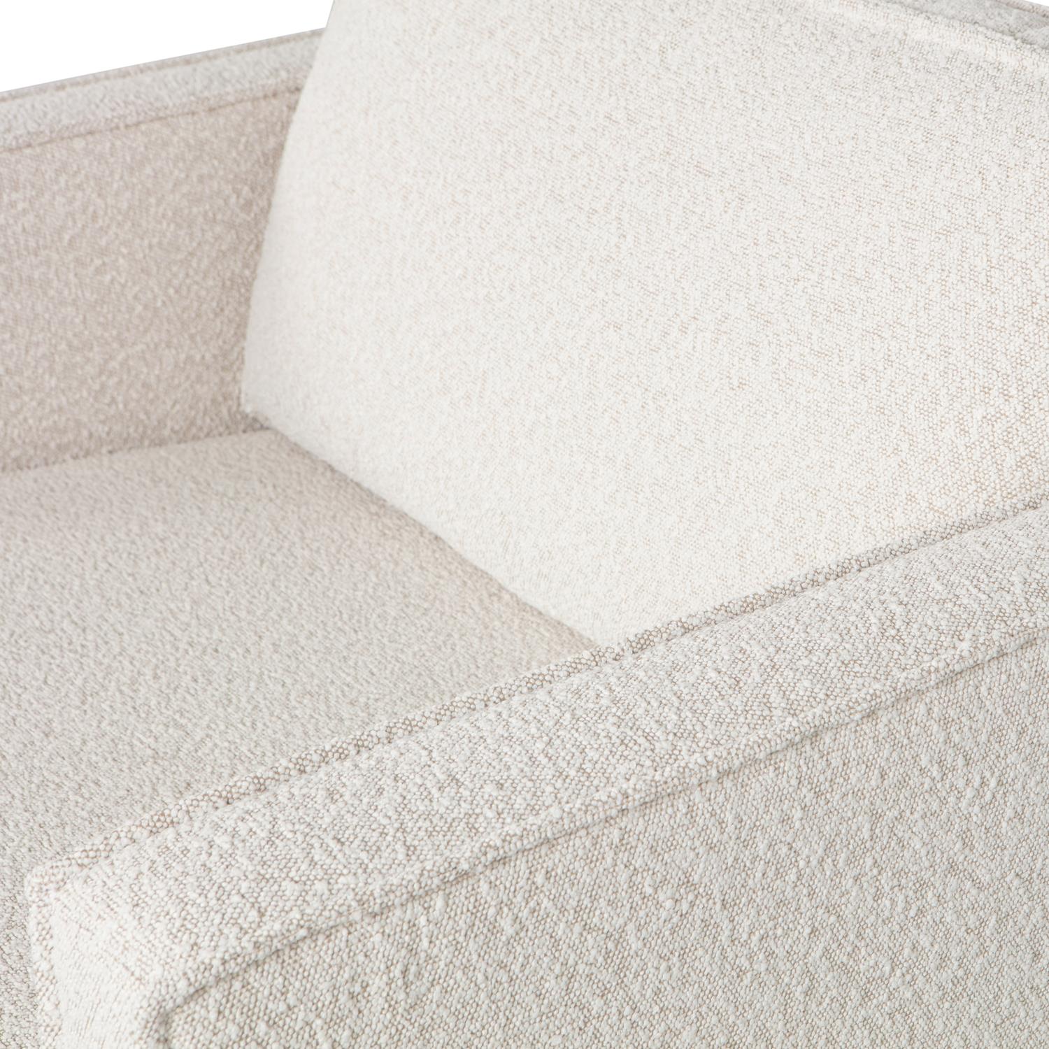 BePureHome Rodeo Fauteuil - Velvet - Naturel - 85x105x86