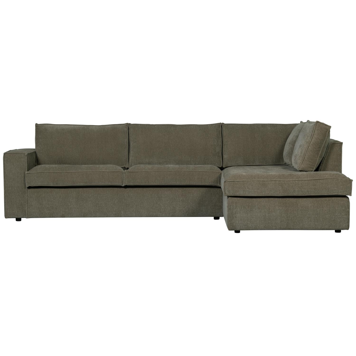 WOOOD Hajo Hoekbank Rechts - Rib - Forest - 84x283x197