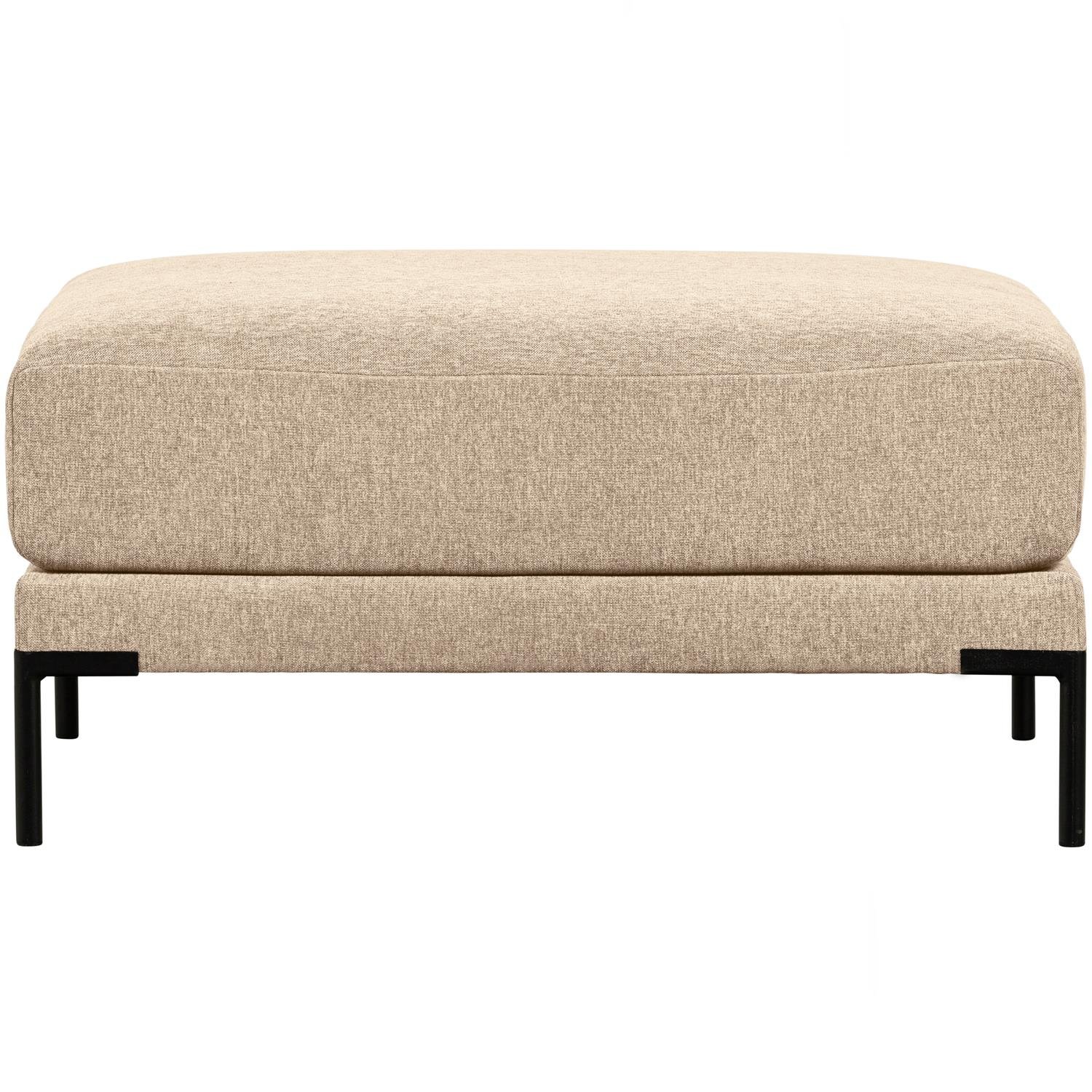 vtwonen Couple Poef - Polyester - Natural Melange - 44x100x100