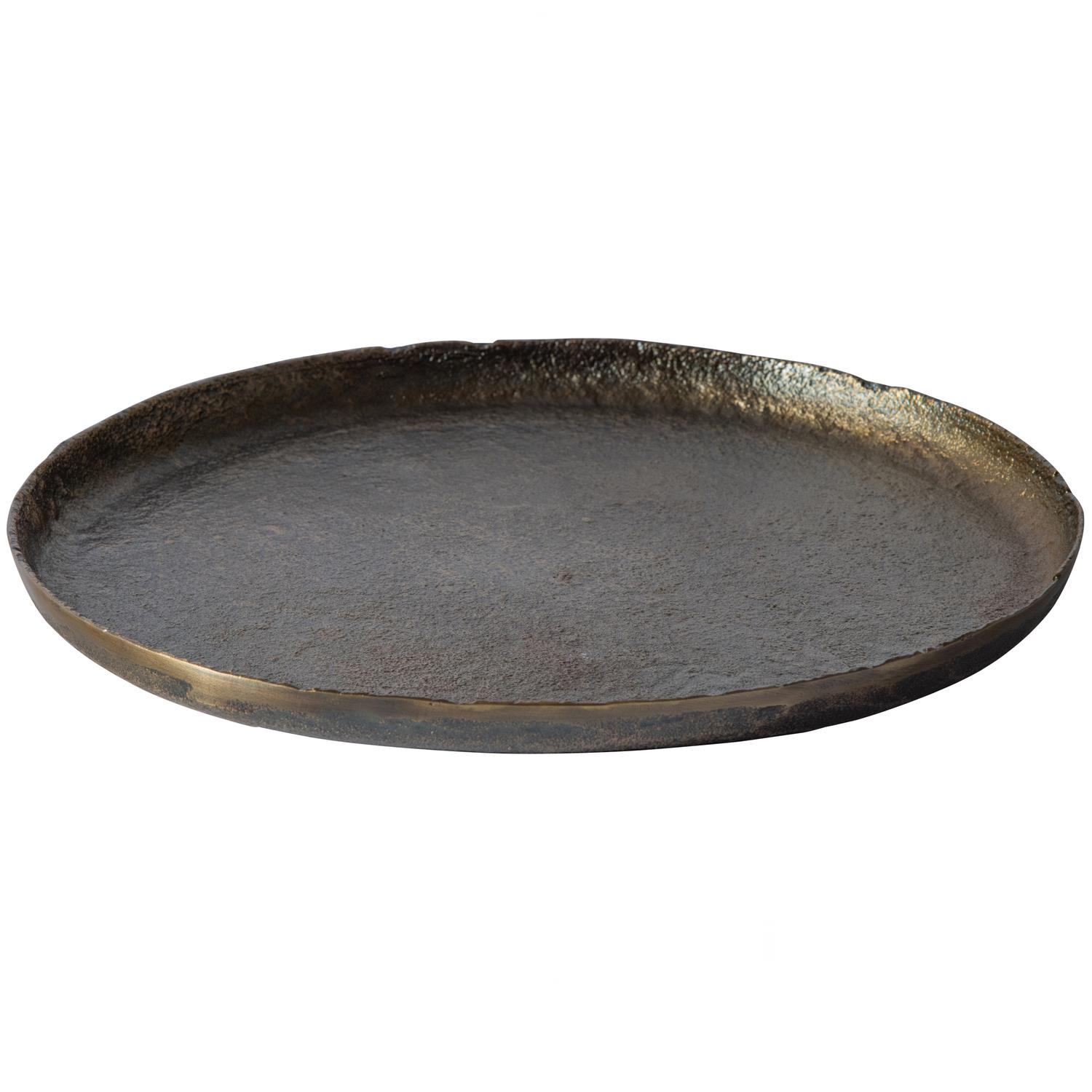 BePureHome Serving Plate Dienblad - Metaal - Antique Brass - Set van 2