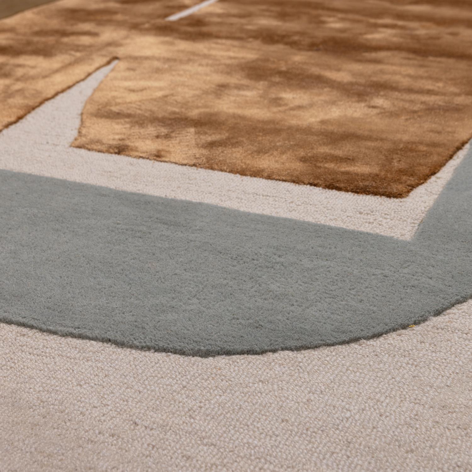 WOOOD Yanda Vloerkleed - Wol|Viscose - Multicolor - 1x160x230