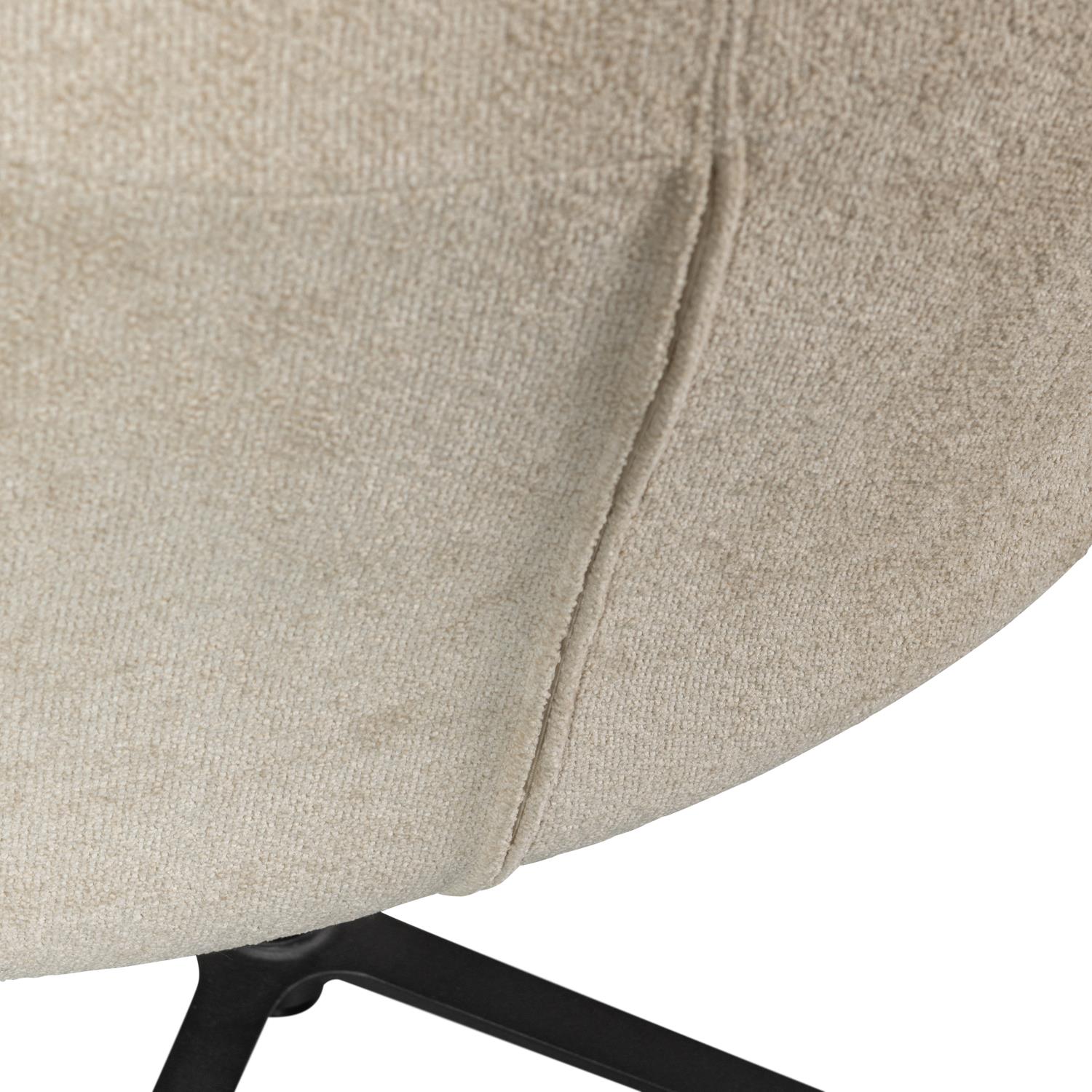 WOOOD Job Fauteuil - Bouclé - Beige