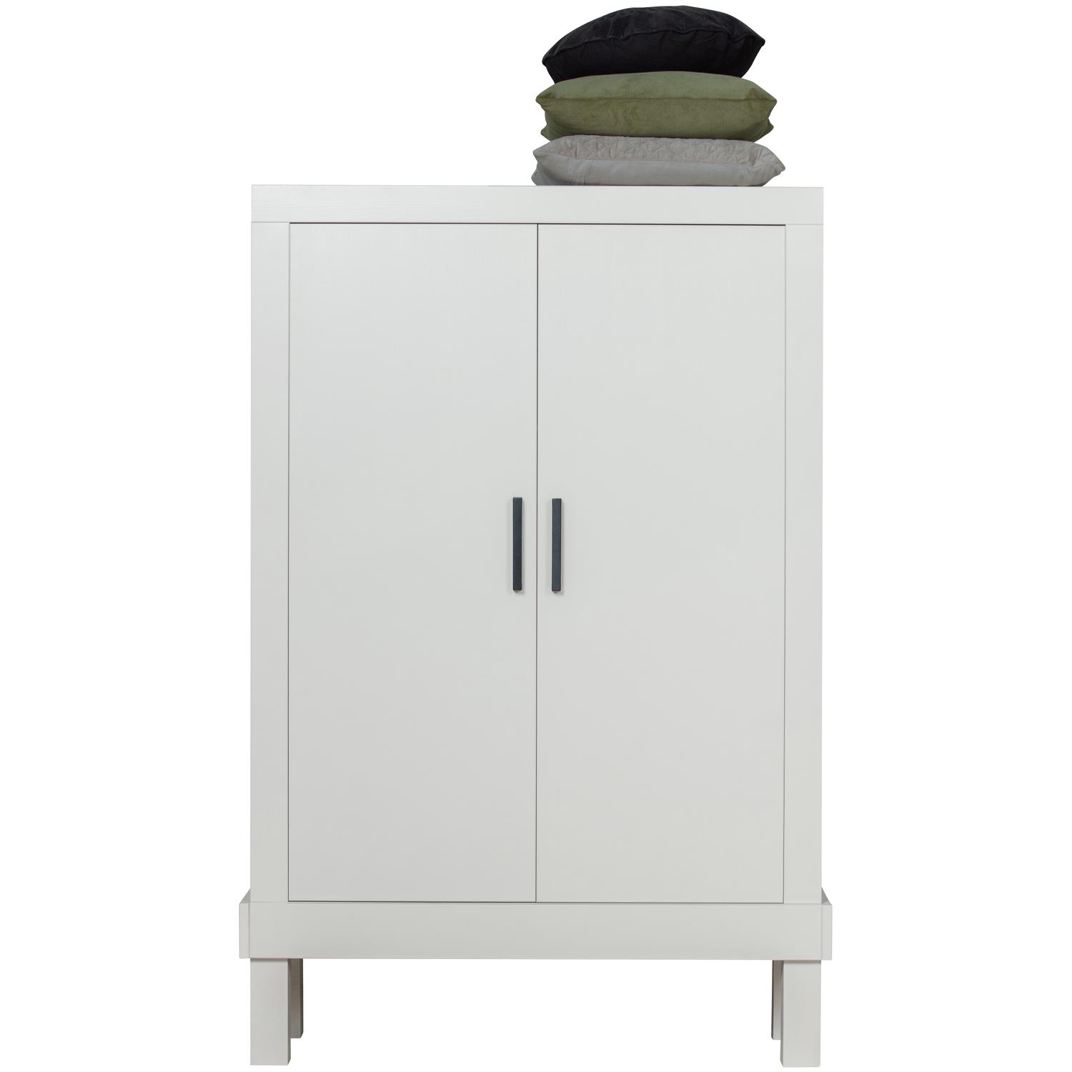 WOOOD Bonk dichte kast - Grenen - Mist - 160x103x37