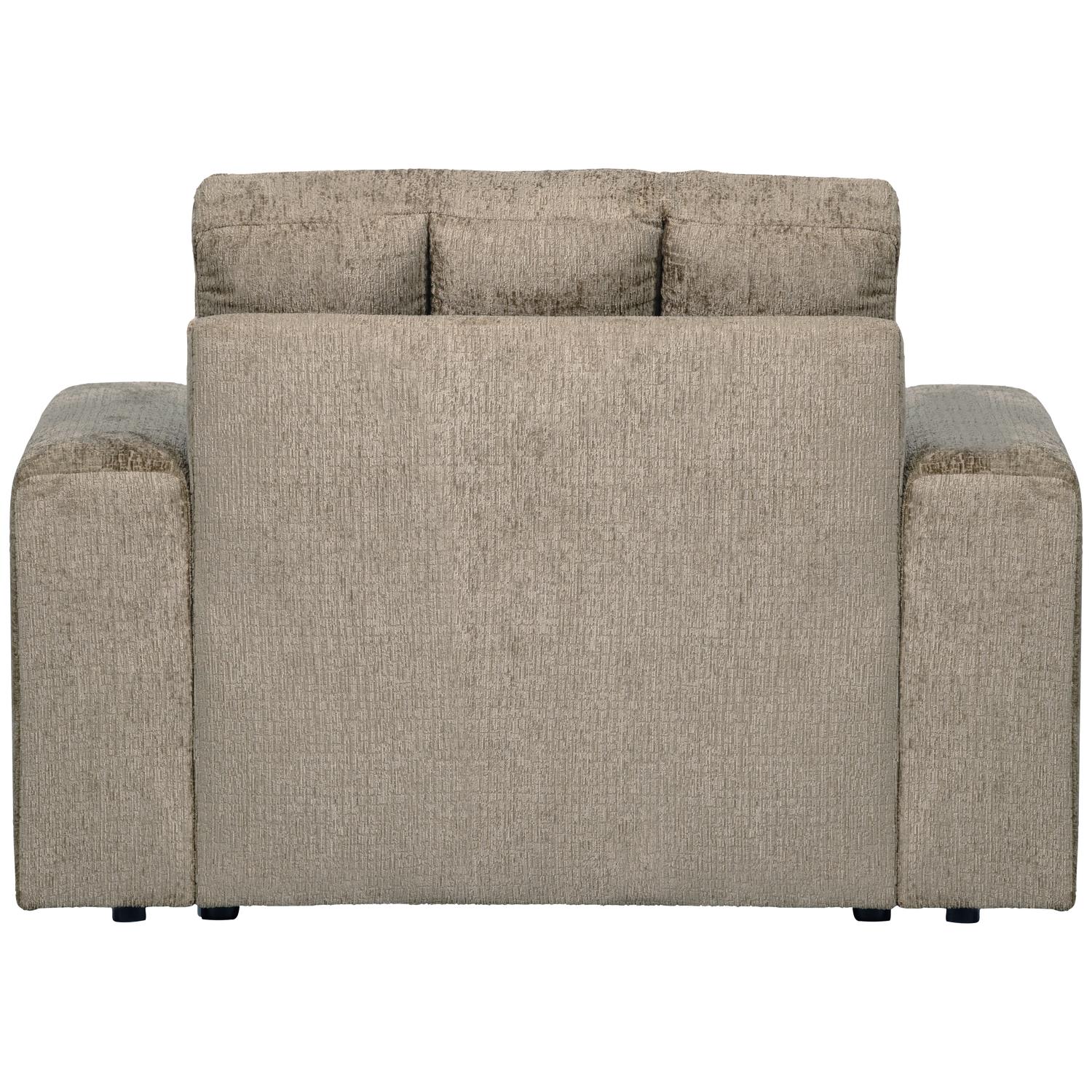 WOOOD Second Date Fauteuil - Structure Velvet - Wheatfield