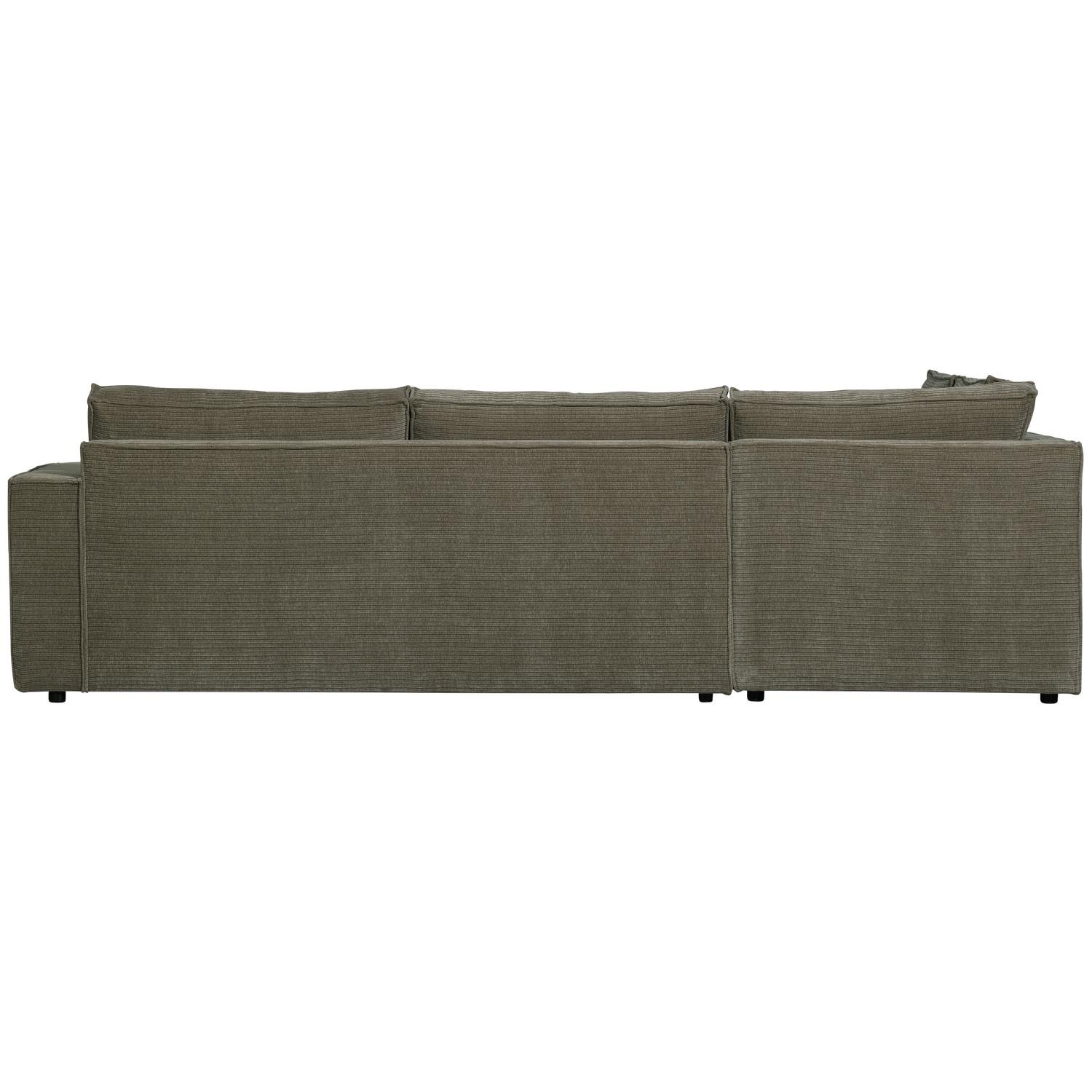 WOOOD Hajo Hoekbank Links - Rib - Forest - 84x283x197