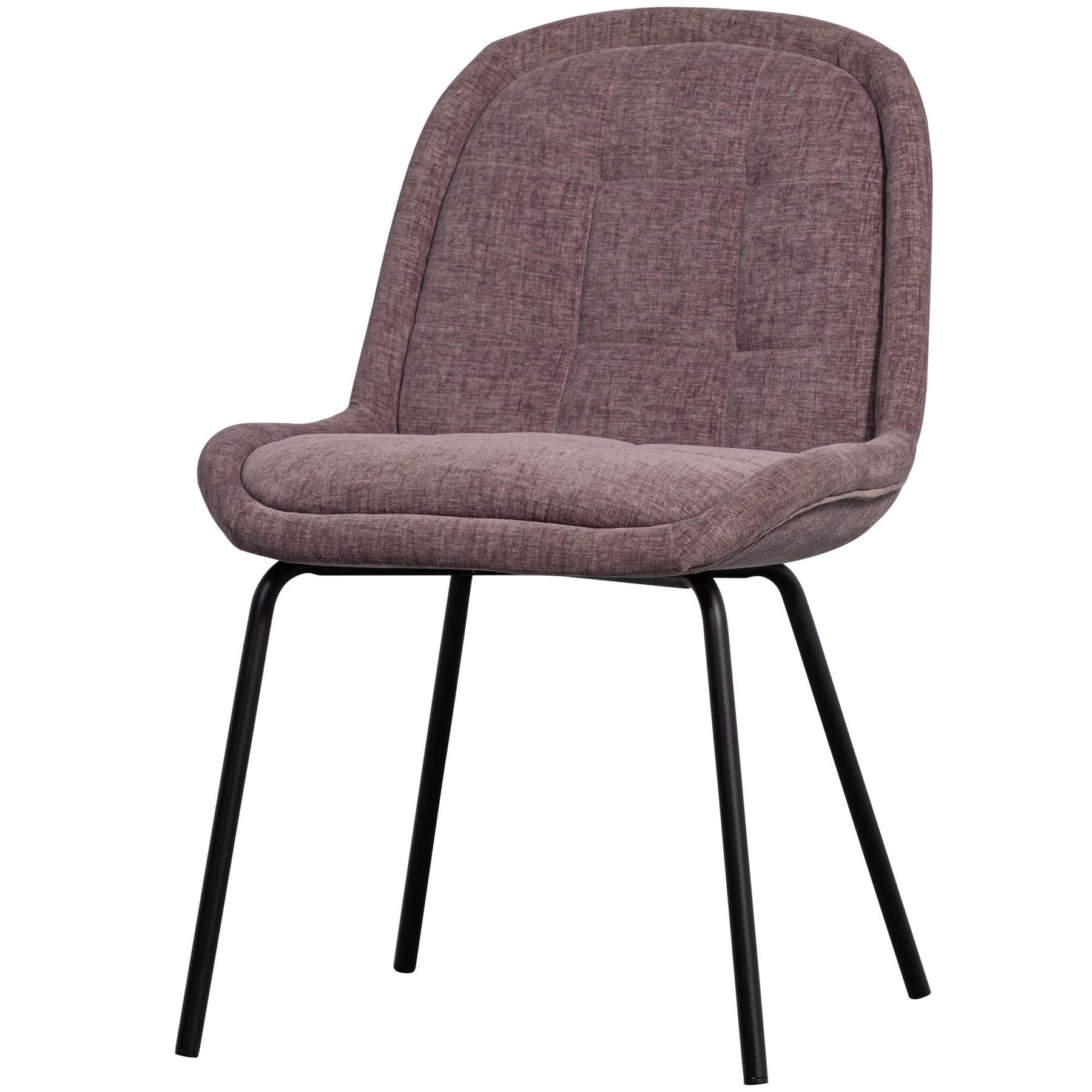 BePureHome Crate Eetkamerstoelen - Fluweel - Maeve - Set van 2