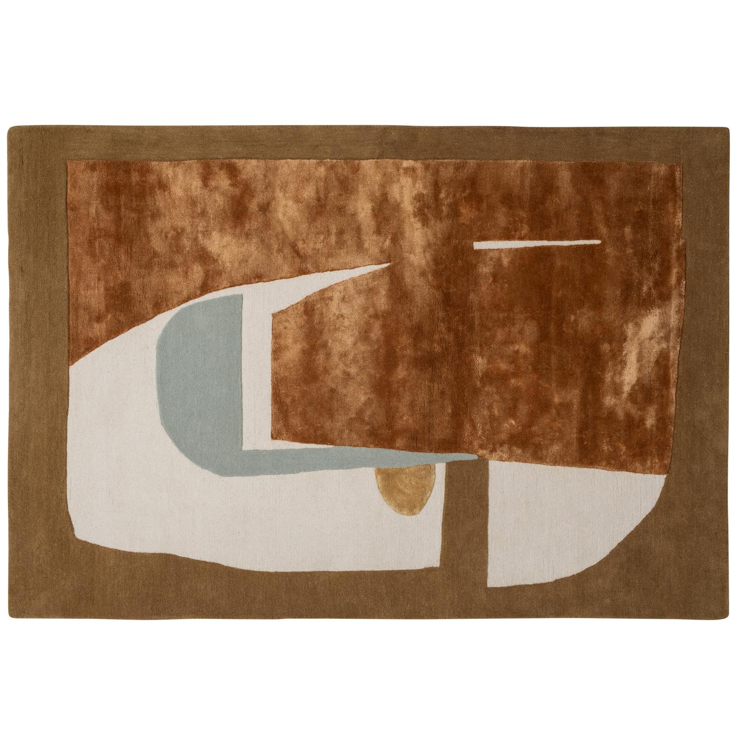 WOOOD Yanda Vloerkleed - Wol|Viscose - Multicolor - 1x160x230