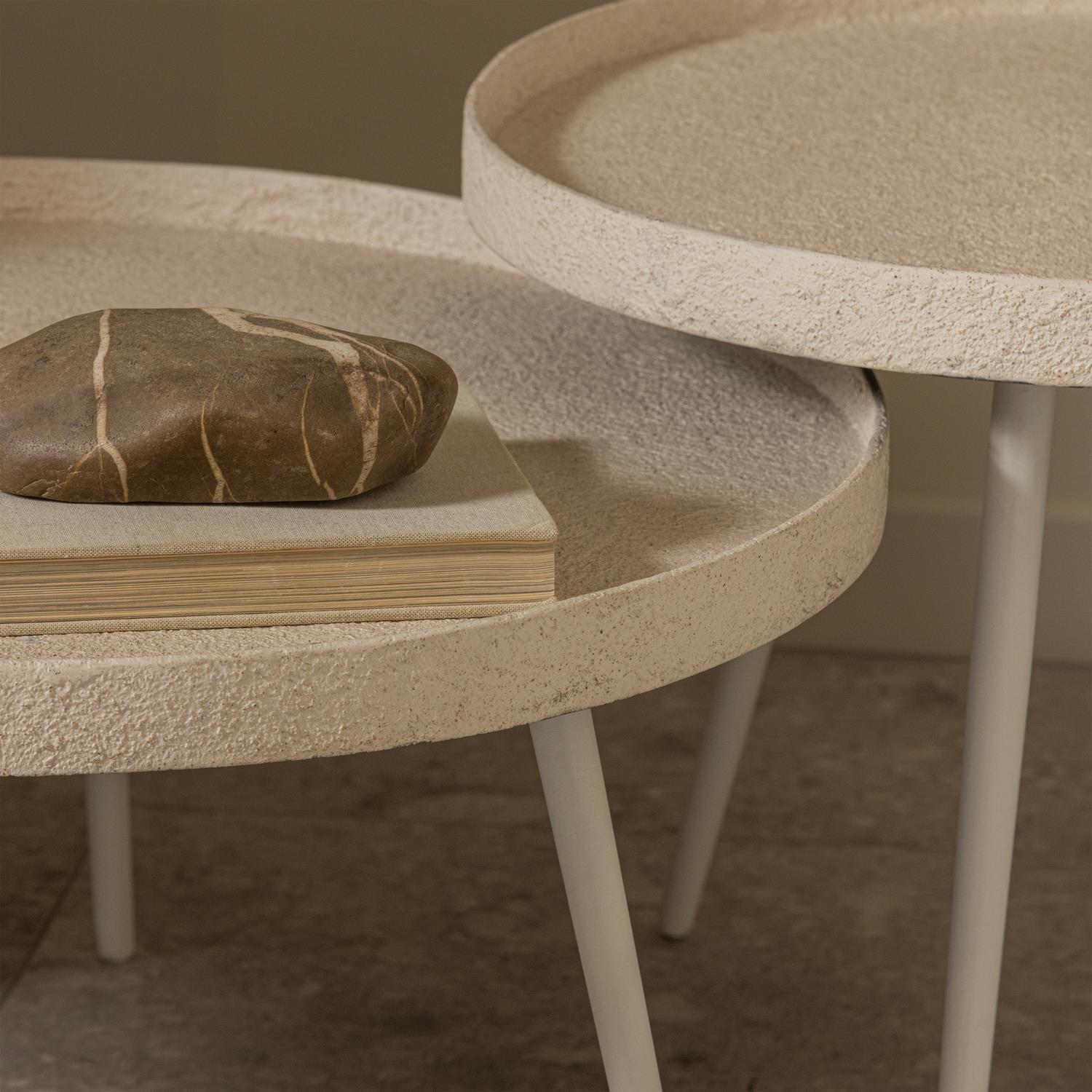 BePureHome Bounds Bijzettafel - Naturel - Ø 58 cm