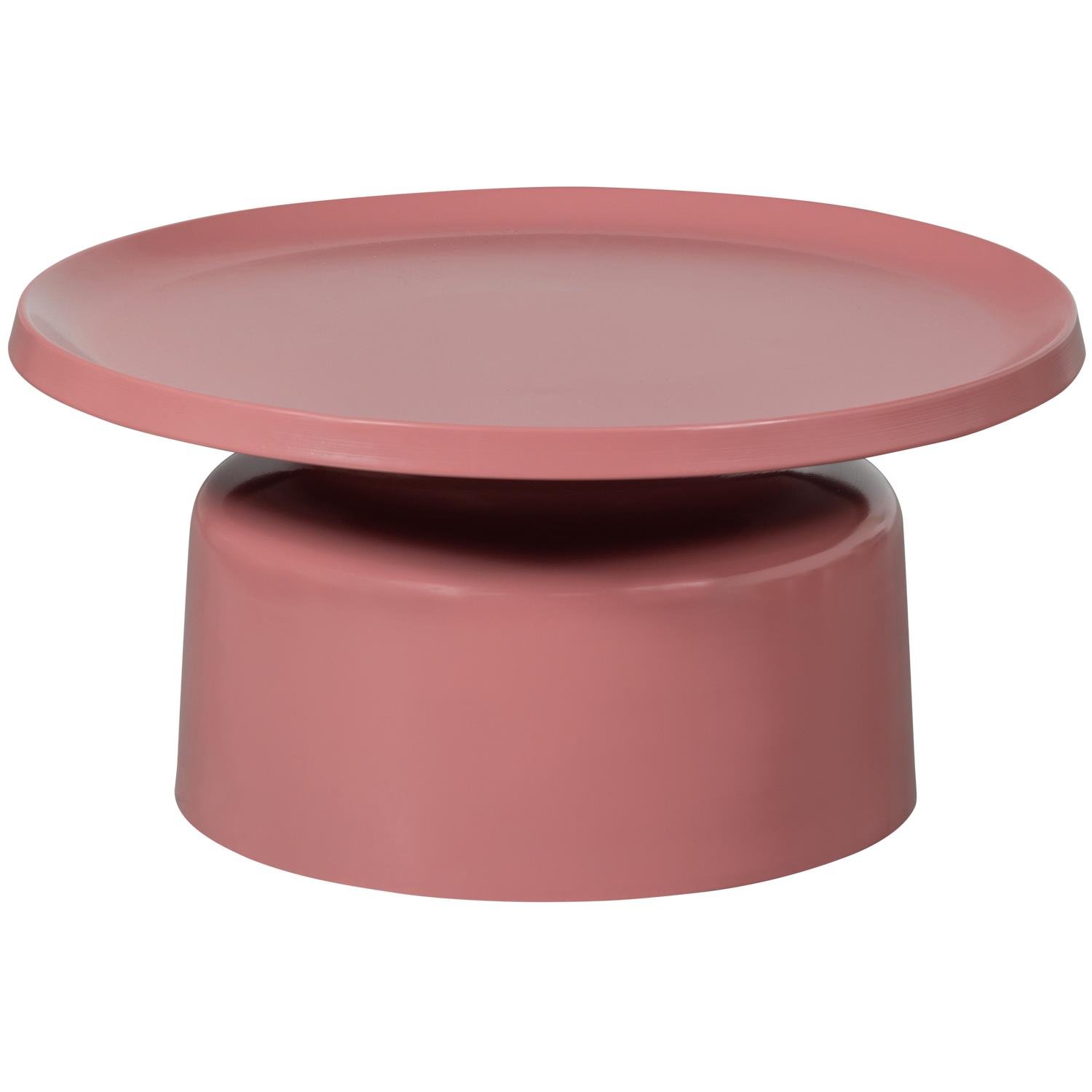 WOOOD Duuk Salontafel - Metaal - Rouge - 35x74x74