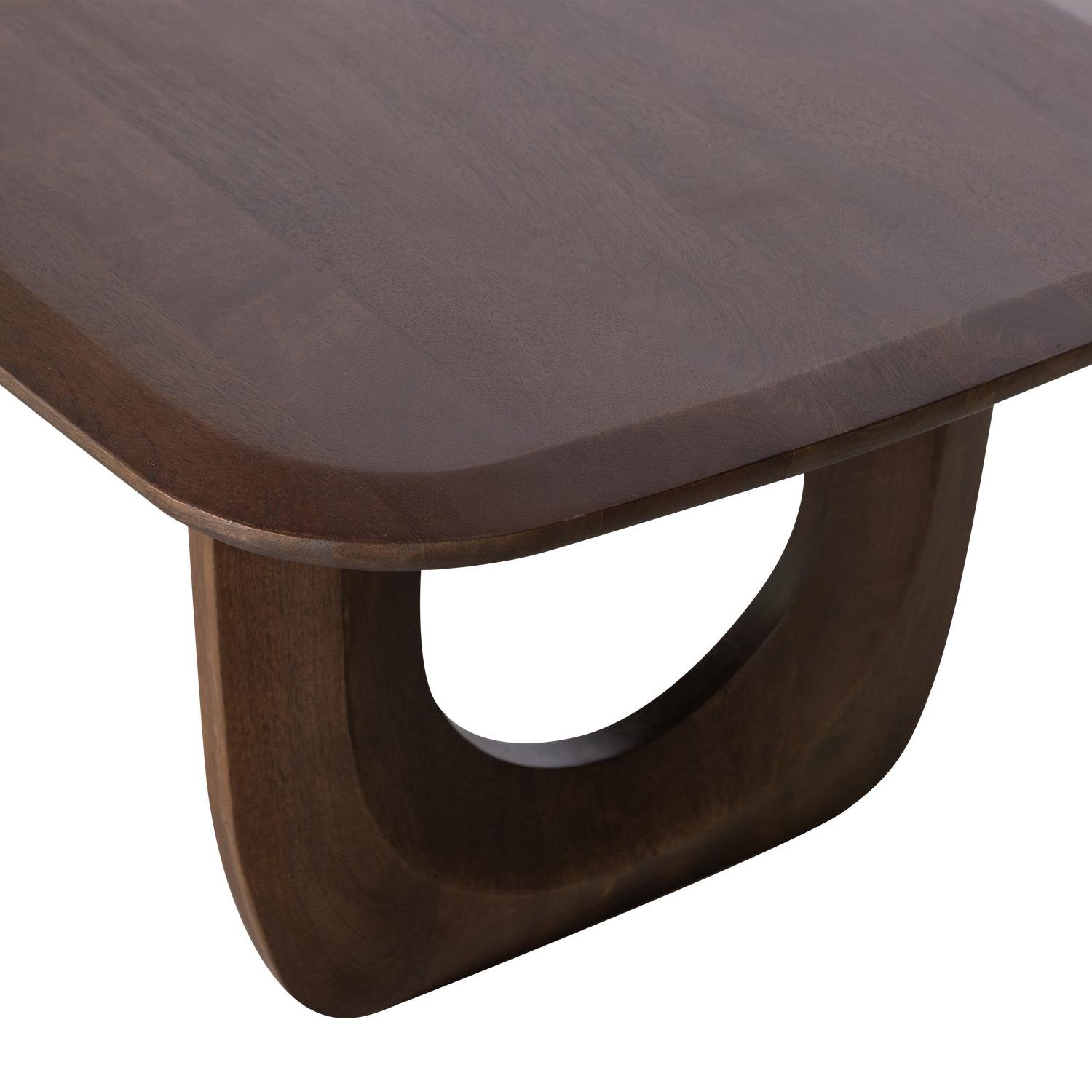 BePureHome Frequent Salontafel - Mango - Walnoot - 40x120x60
