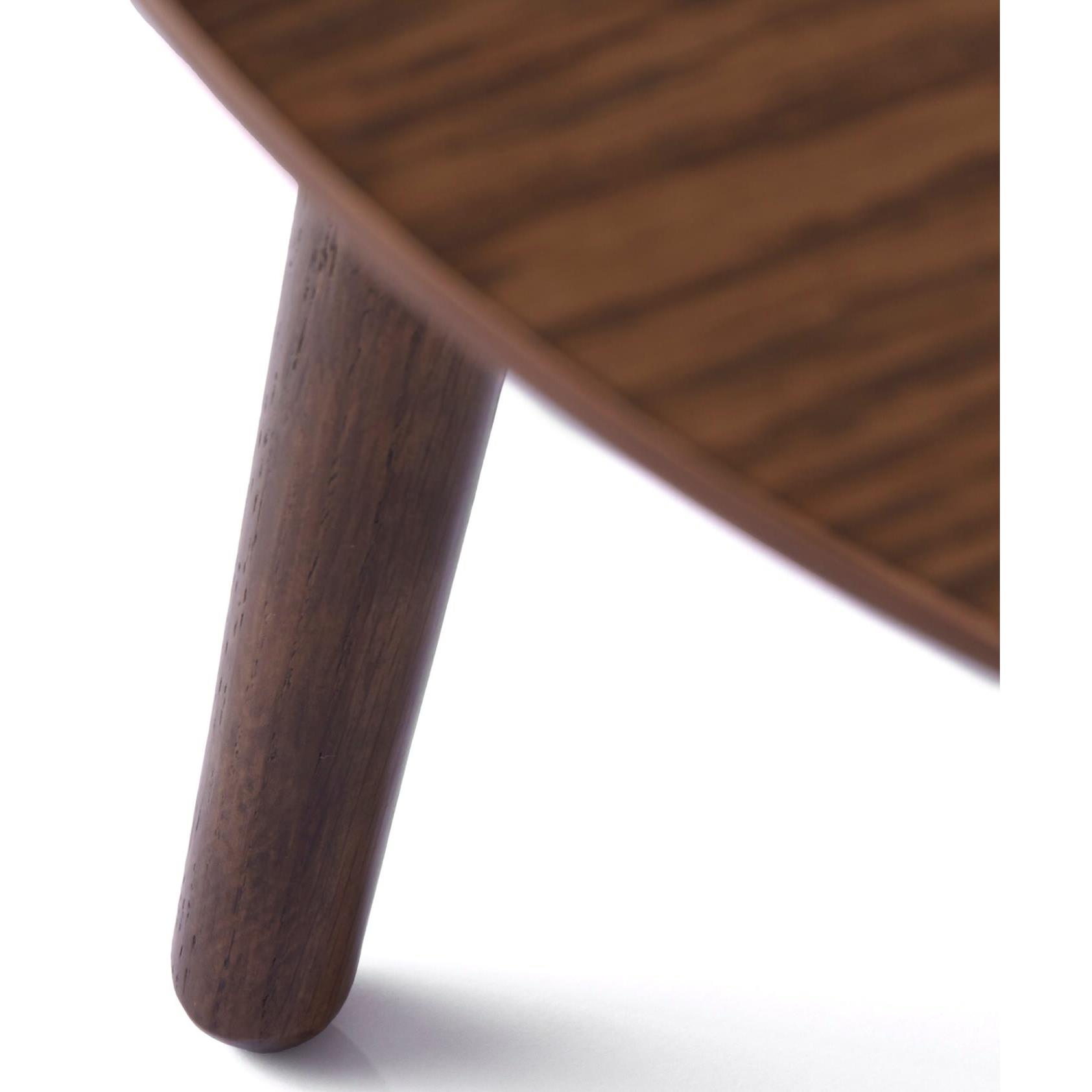 Giga Living - Salontafel Adda Rond Smoked Eiken Set van 2