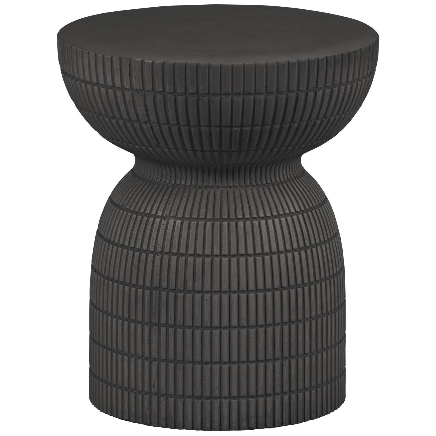 WOOOD Samson Bijzettafel - Fiber Clay - Coffee - 44x37x37