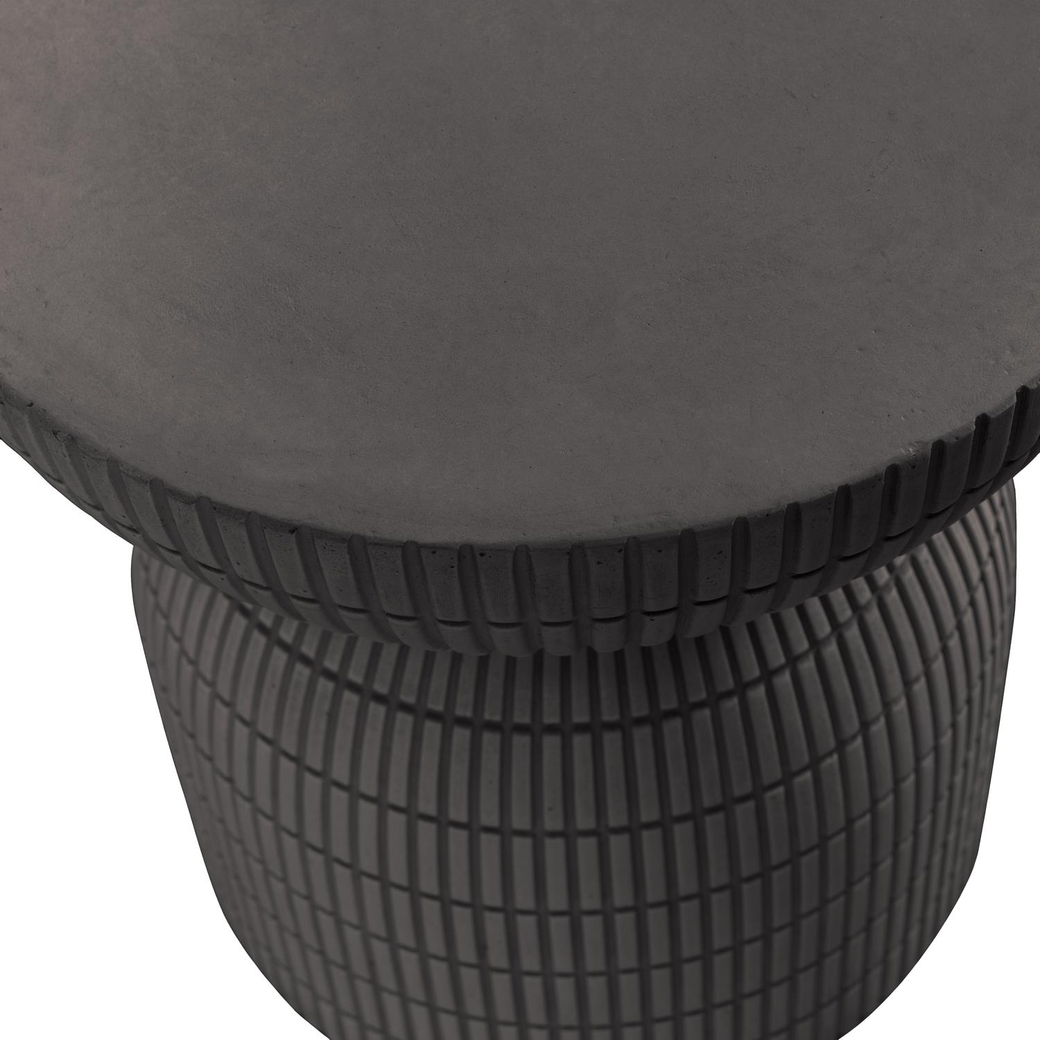 WOOOD Samson Bijzettafel - Fiber Clay - Coffee - 44x37x37