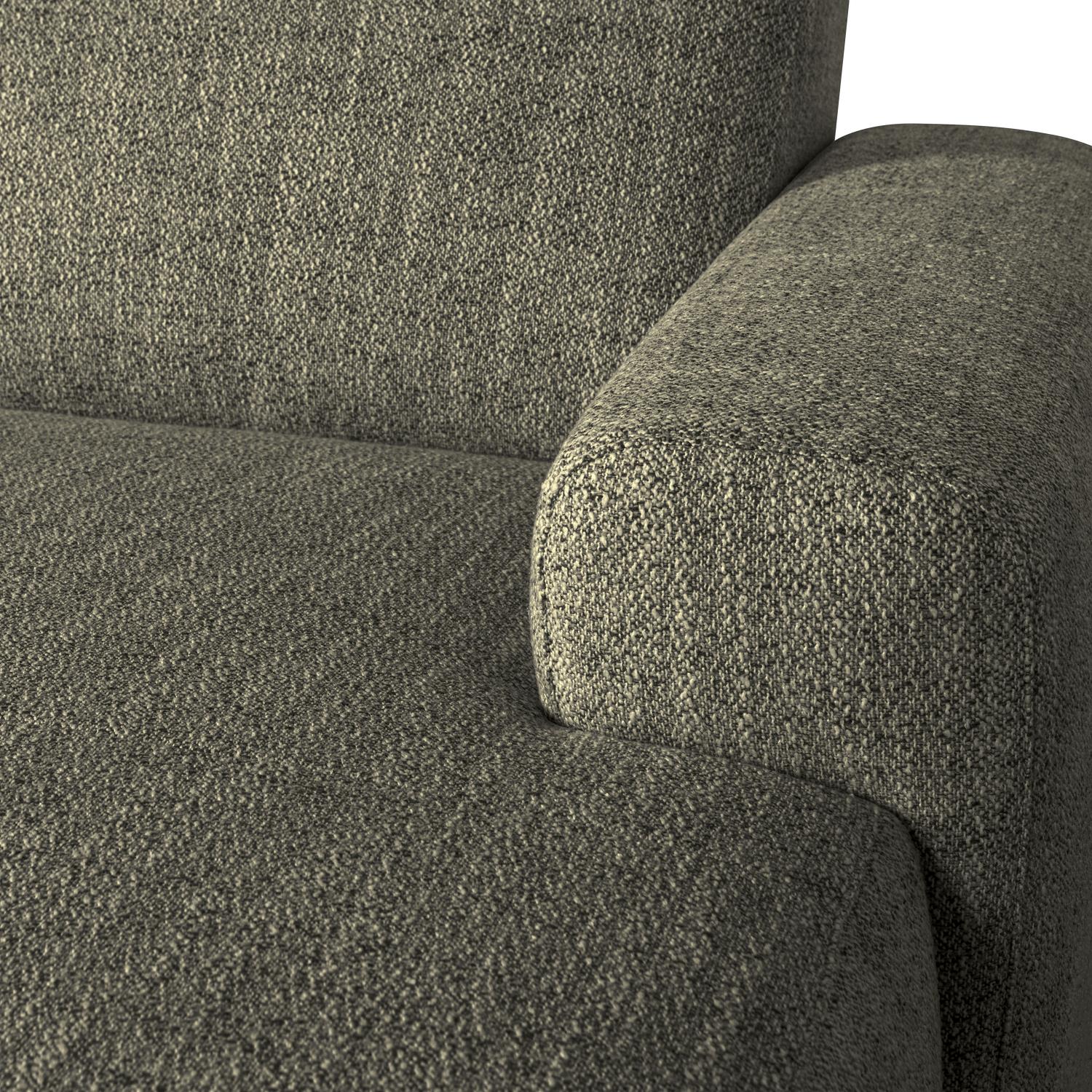 WOOOD Avelon U-Bank - Polyester - Melange - 78x315x205