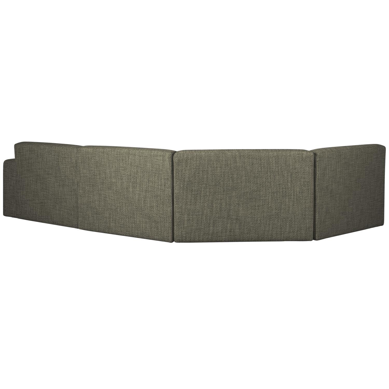 WOOOD Avelon U-Bank - Polyester - Melange - 78x315x205