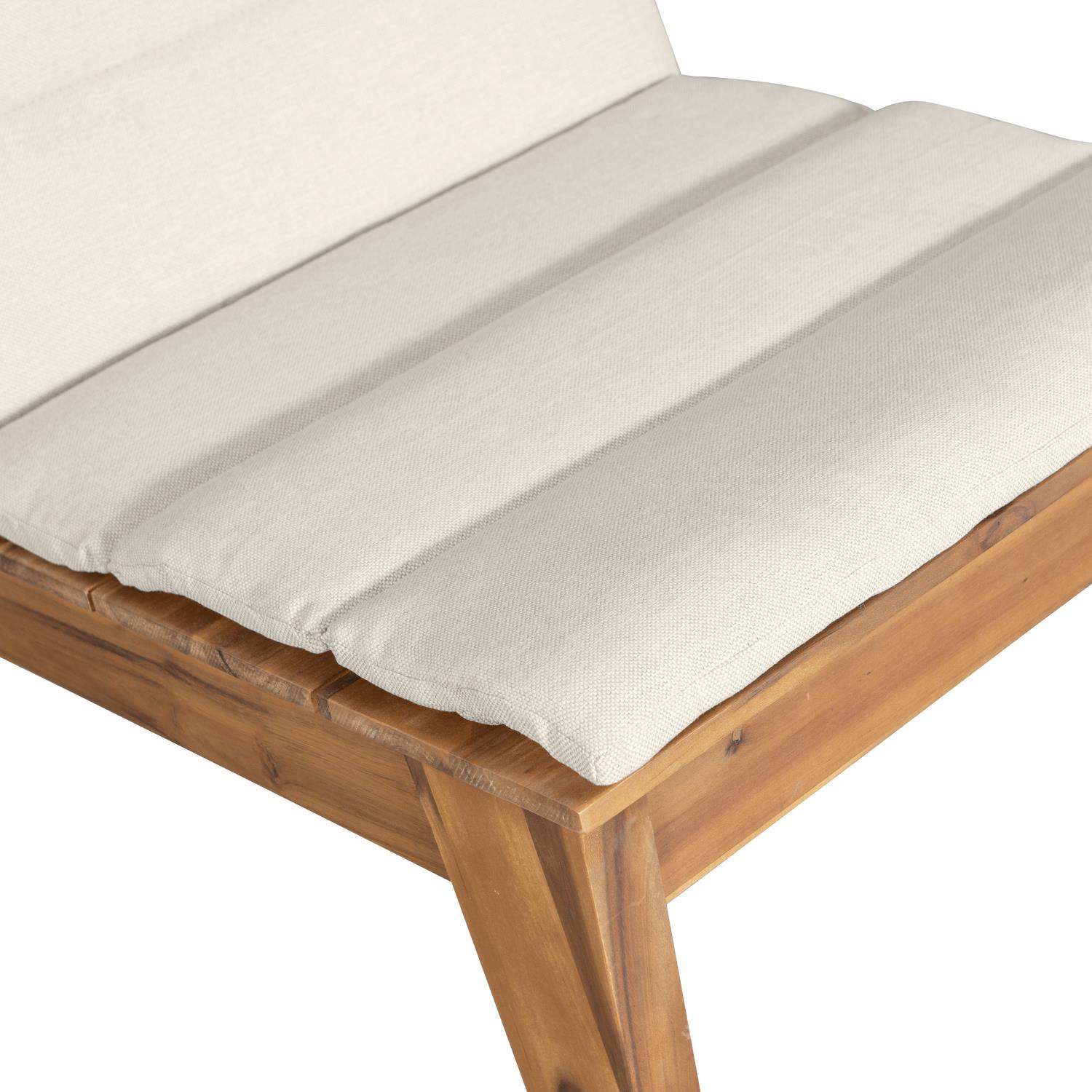 WOOOD Kenai Tuinfauteuil - Acacia - Naturel - 73x65x100