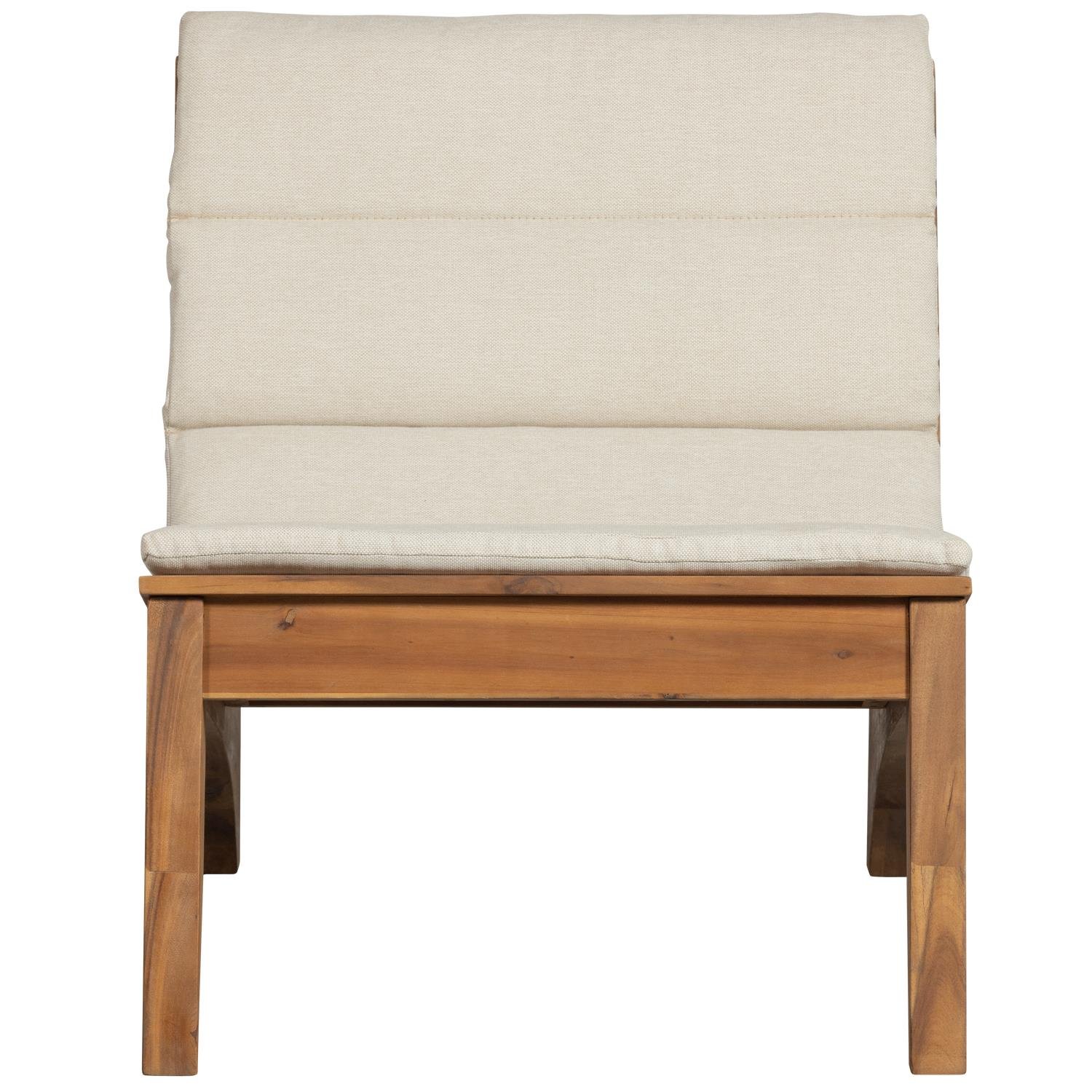 WOOOD Kenai Tuinfauteuil - Acacia - Naturel - 73x65x100
