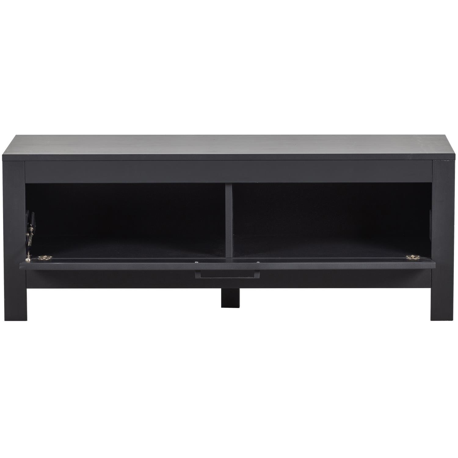 WOOOD Bonk Tv Meubel - Grenen - Zwart - 45x120x40