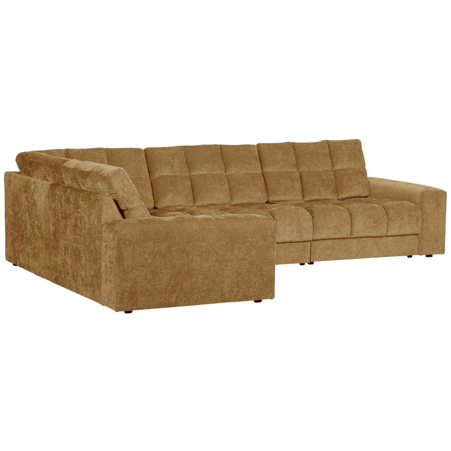 WOOOD Second Date Hoekbank Links - Vintage - Goud