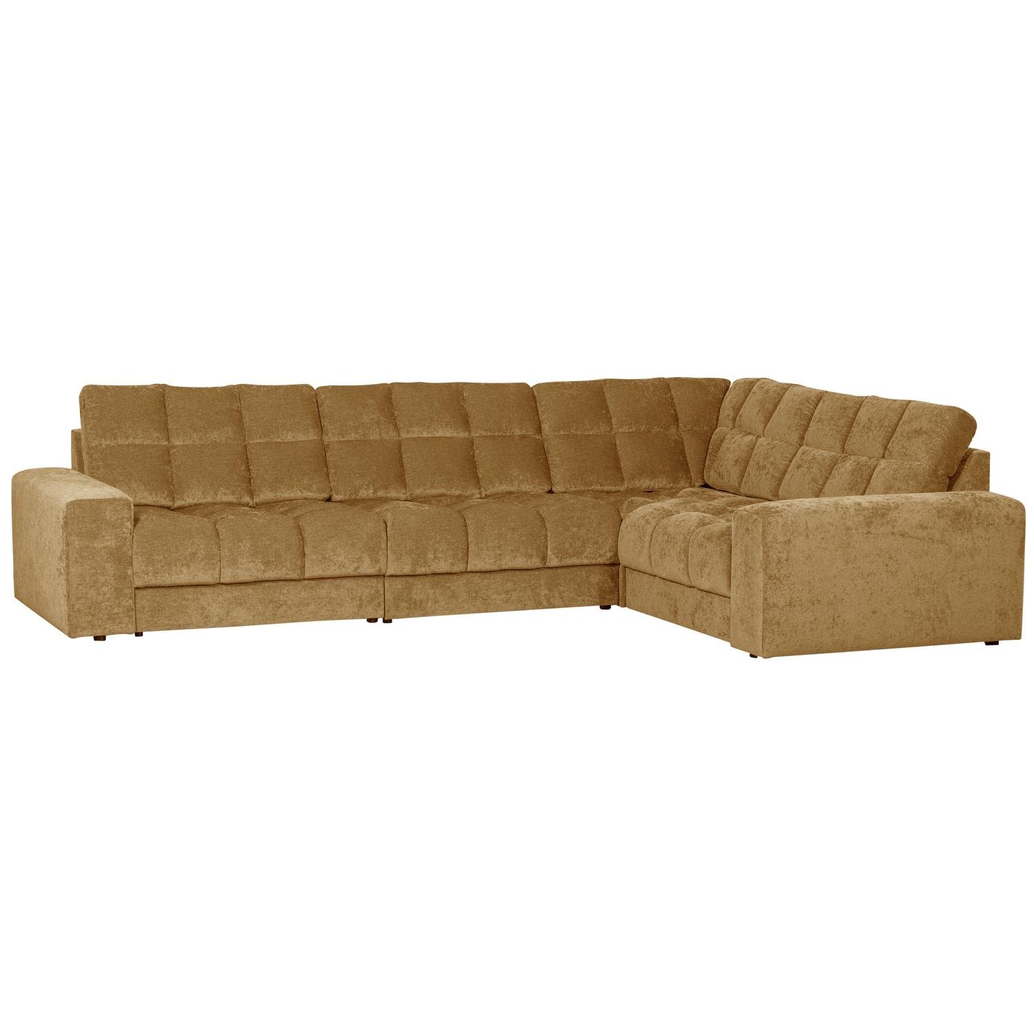 WOOOD Second Date Hoekbank Rechts - Vintage - Goud