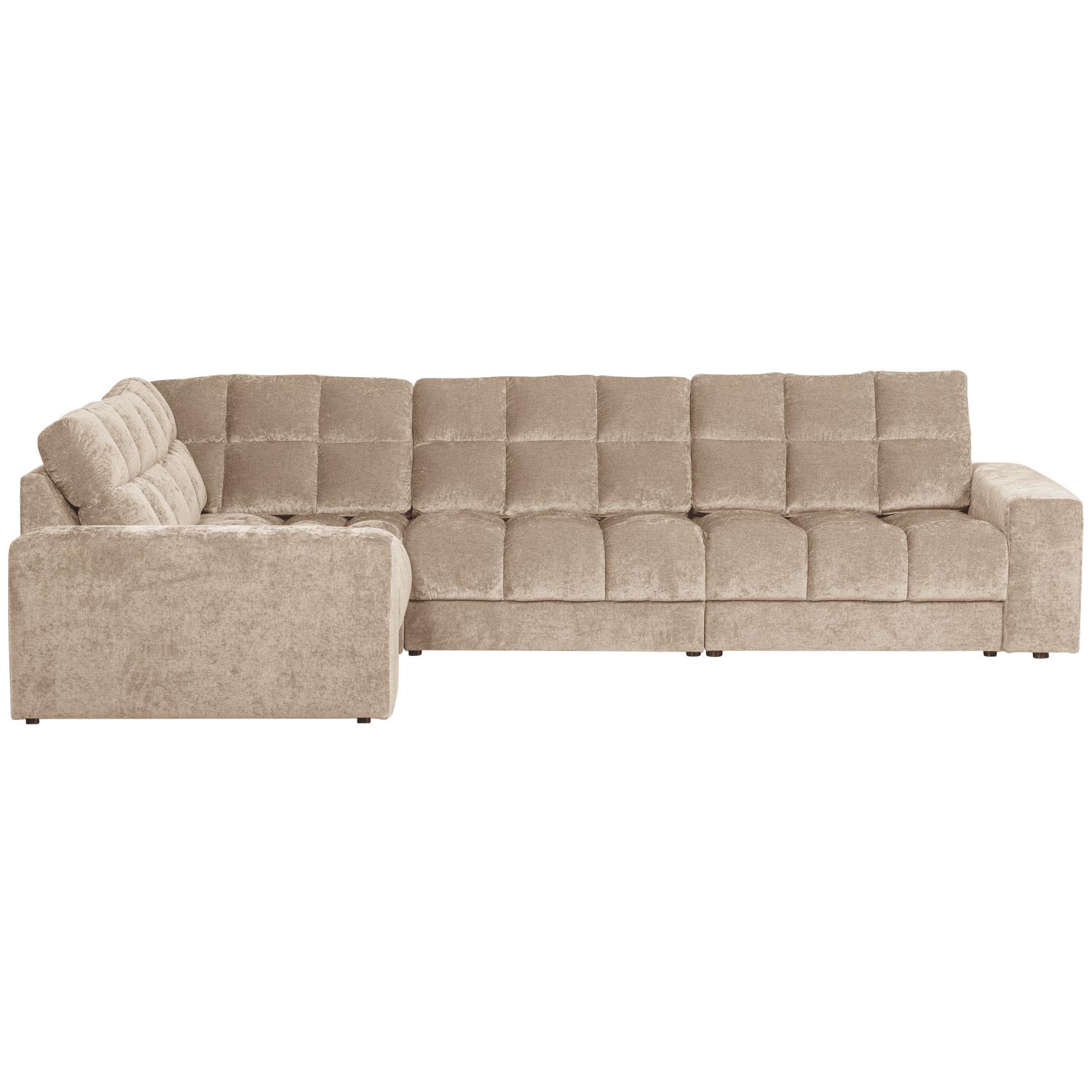 WOOOD Second Date Hoekbank Links - Vintage - Nougat
