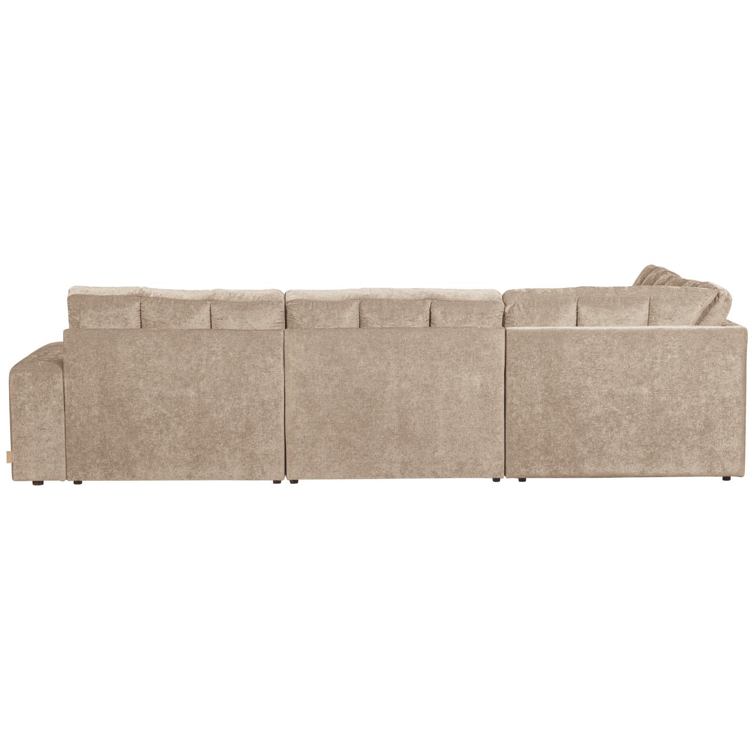 WOOOD Second Date Hoekbank Links - Vintage - Nougat