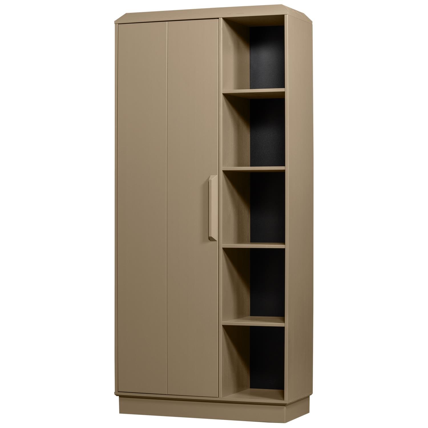 WOOOD Lowen Opbergkast - Grenen - Mud - 221x100x44